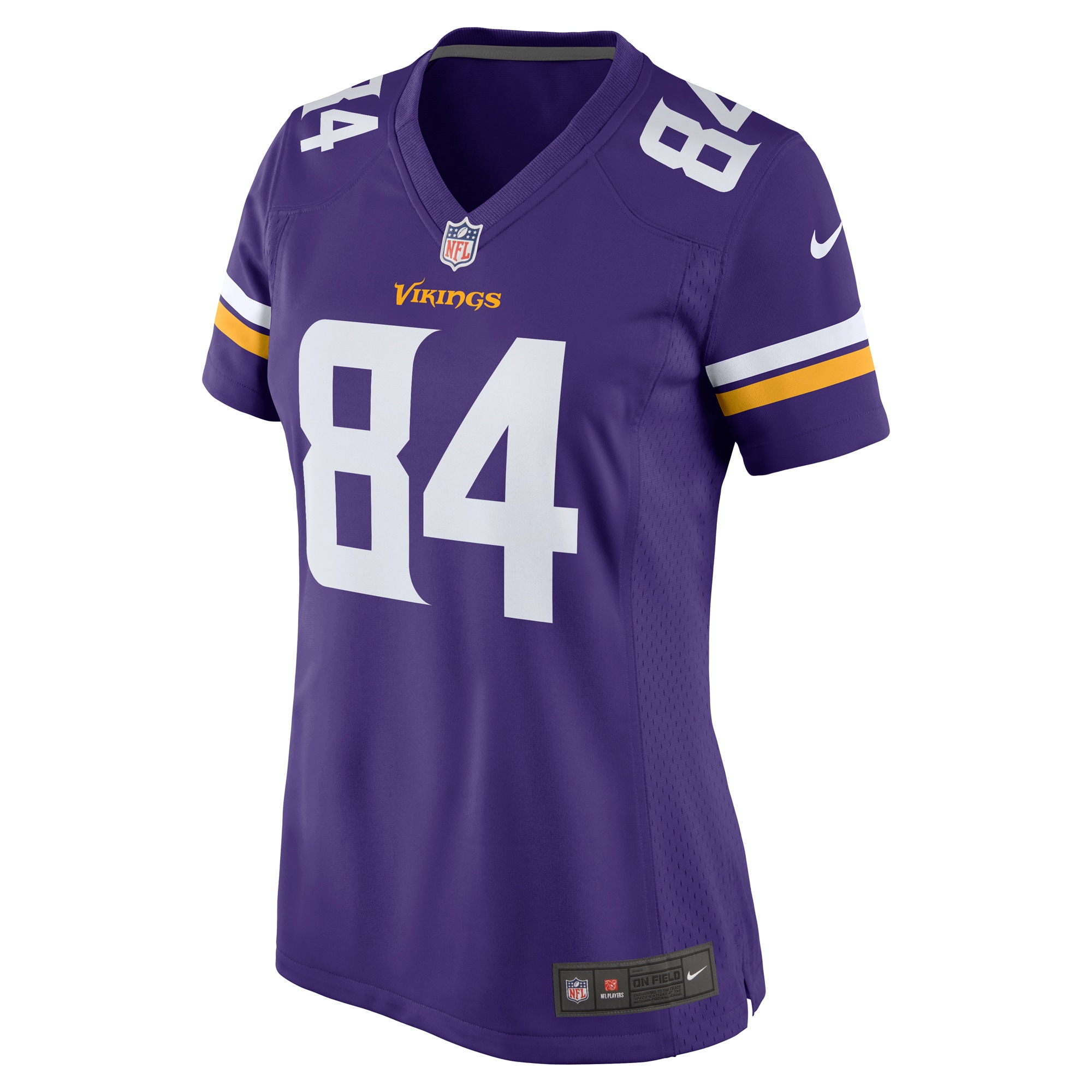 Josh Oliver Minnesota Vikings Women's Game Player Jersey - Purple