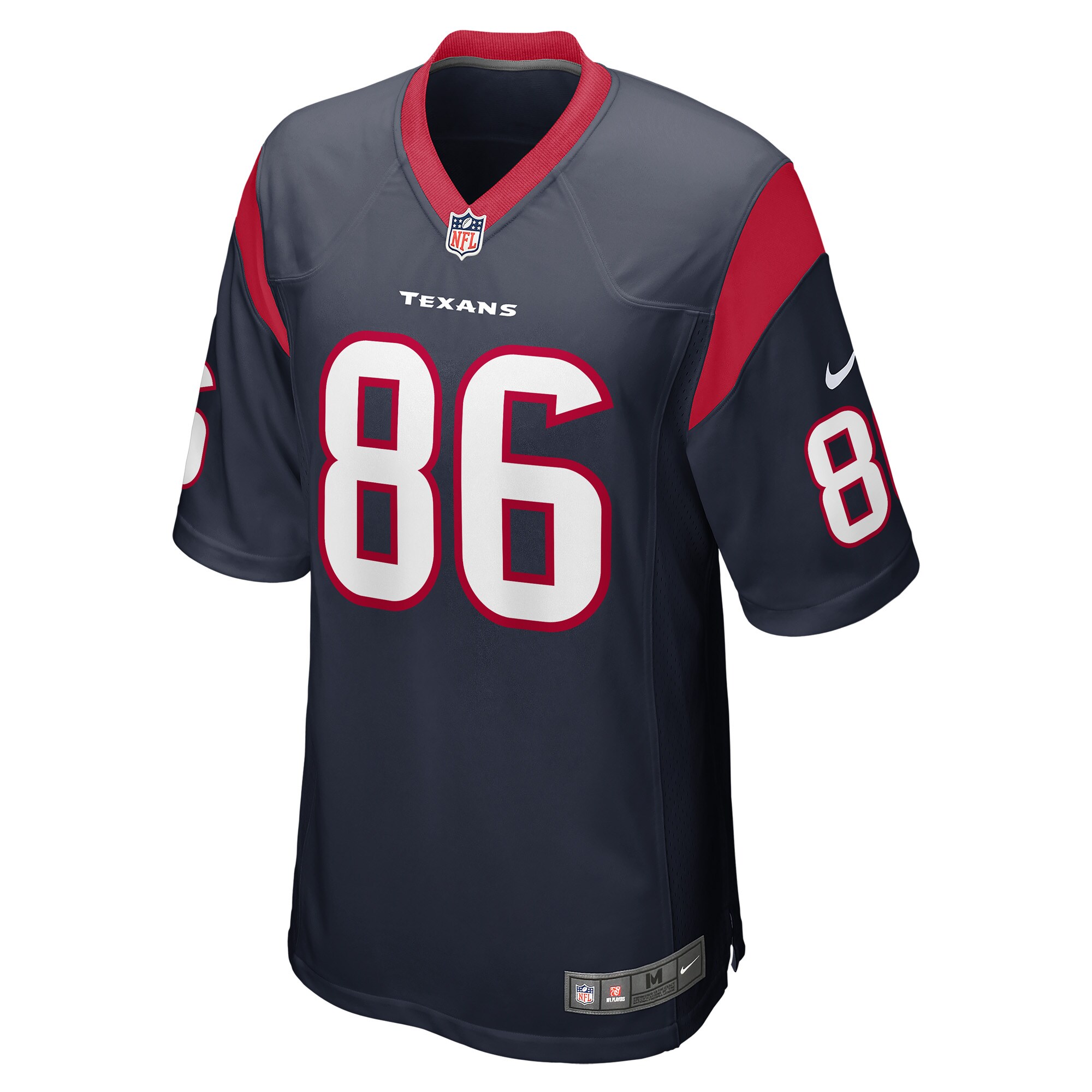 Mason Schreck Houston TexansGame Player Jersey - Navy