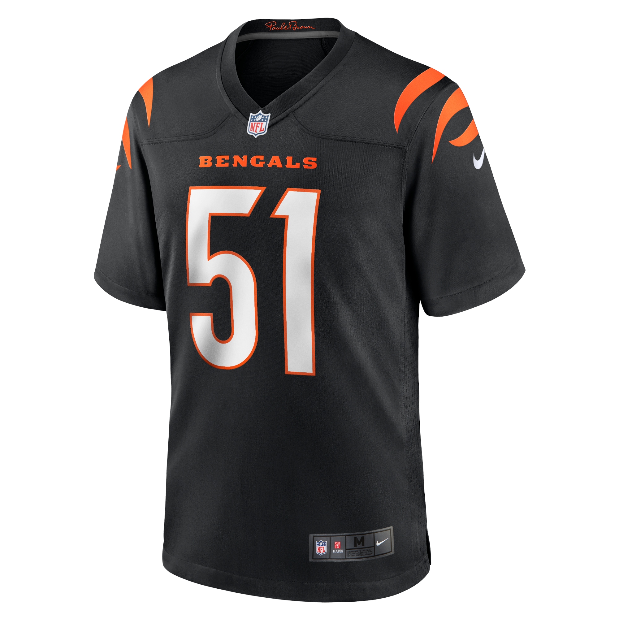 Markus Bailey Cincinnati BengalsGame Jersey - Black