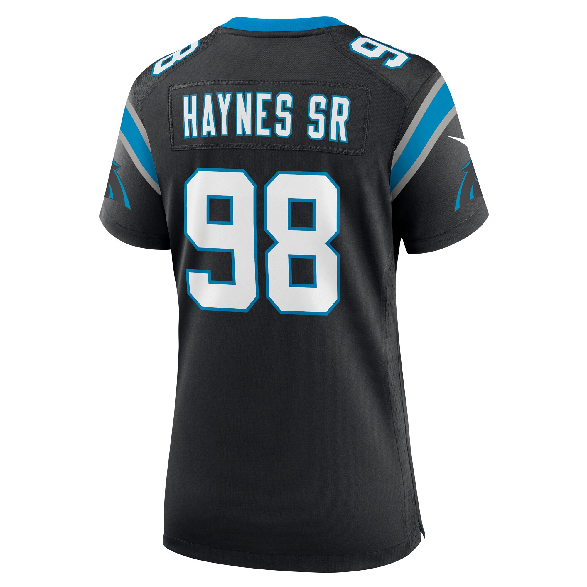Marquis Haynes Sr. Carolina Panthers Women's Team Game Jersey - Black