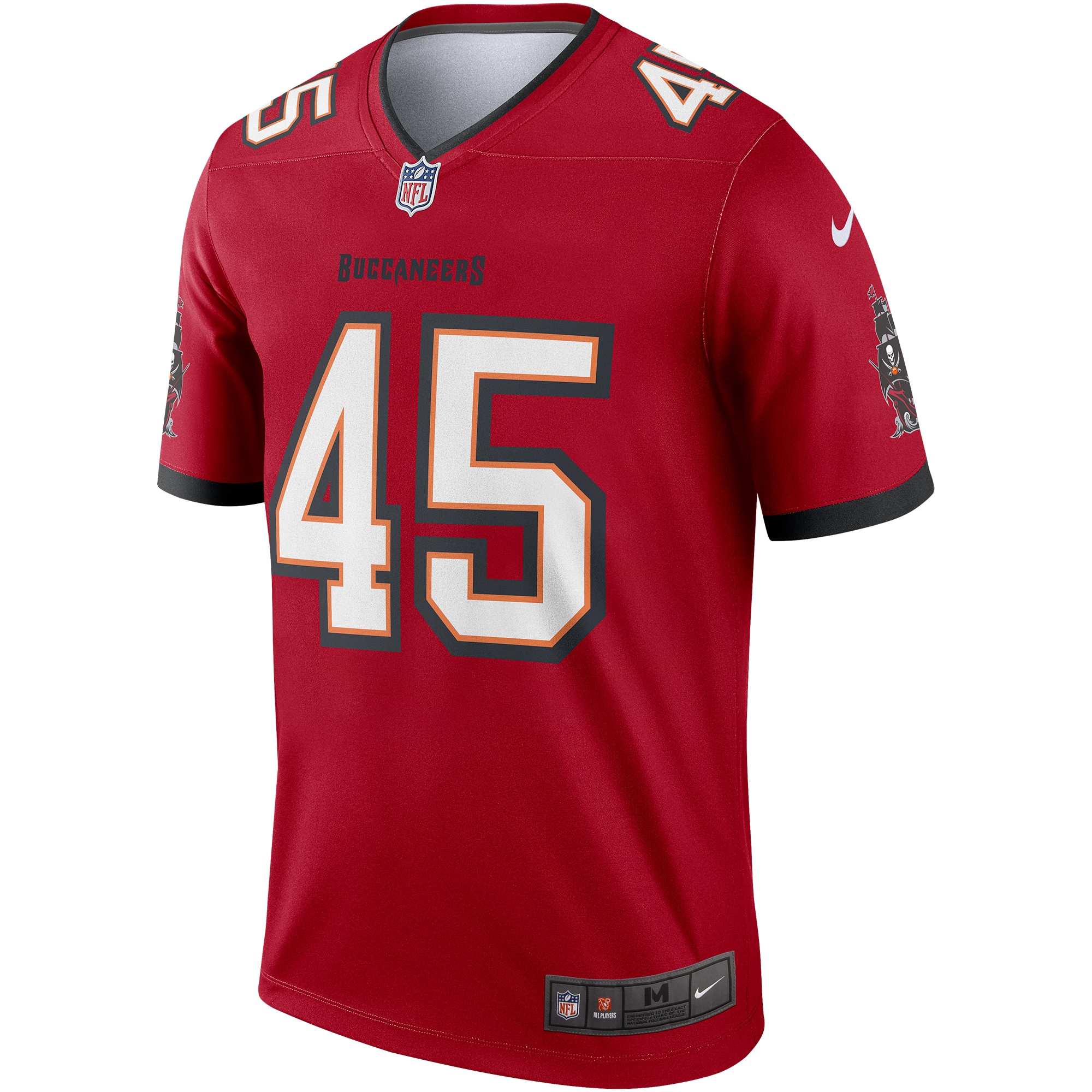 Devin White Tampa Bay BuccaneersLegend Jersey - Red