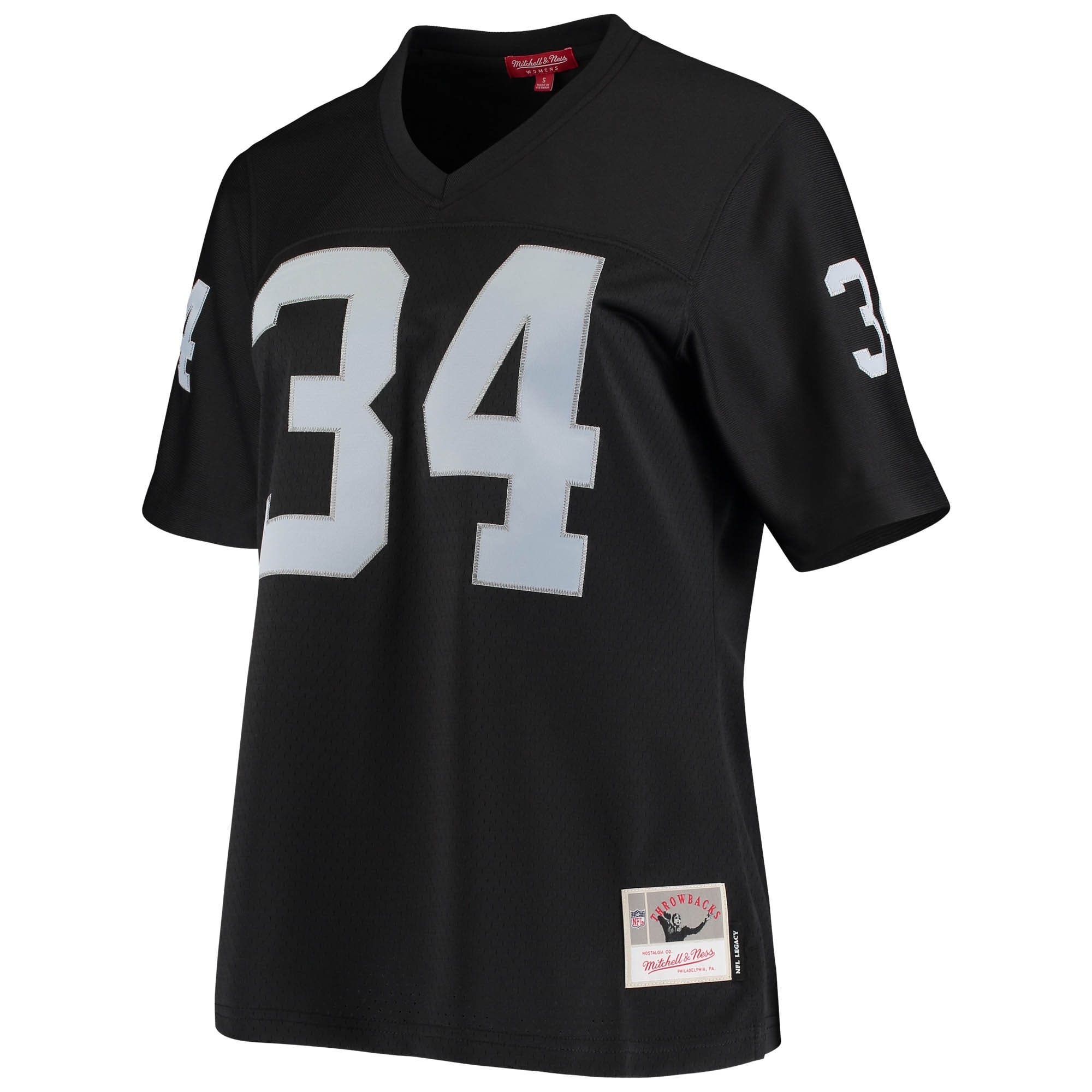 Bo Jackson Las Vegas Raiders Mitchell & Ness  Women's 1988 Legacy Replica Jersey - Black