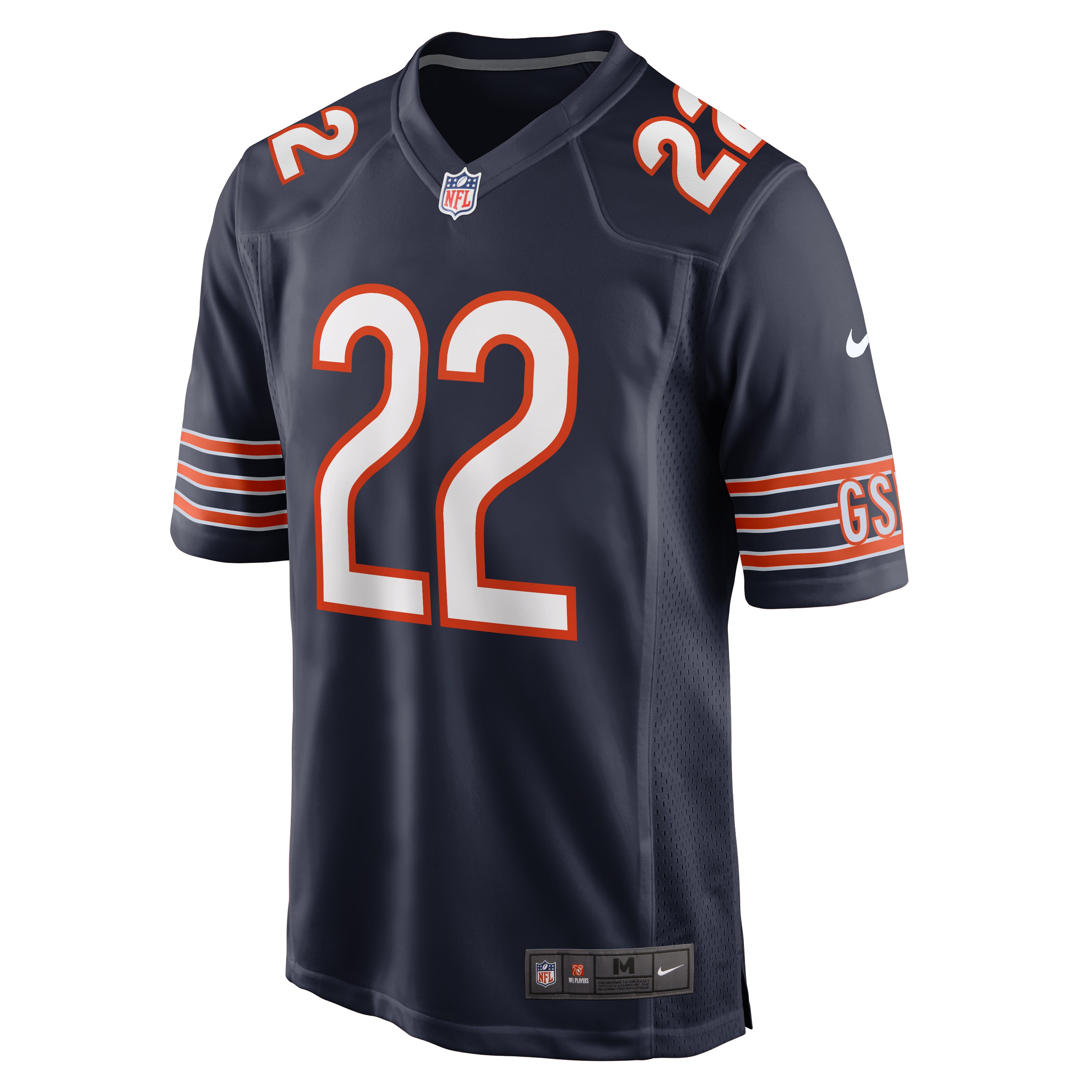 Kindle Vildor Chicago BearsGame Jersey - Navy
