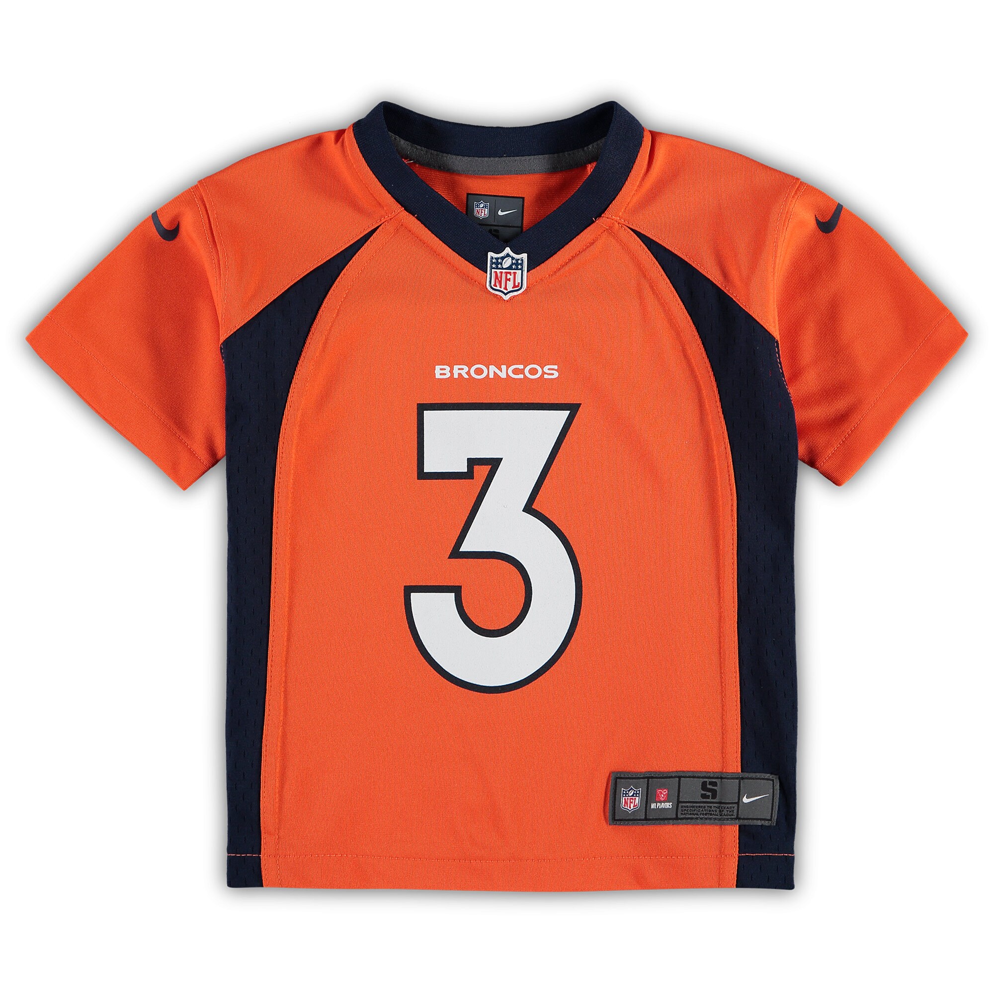 Russell Wilson Denver BroncosPreschool Game Jersey - Orange