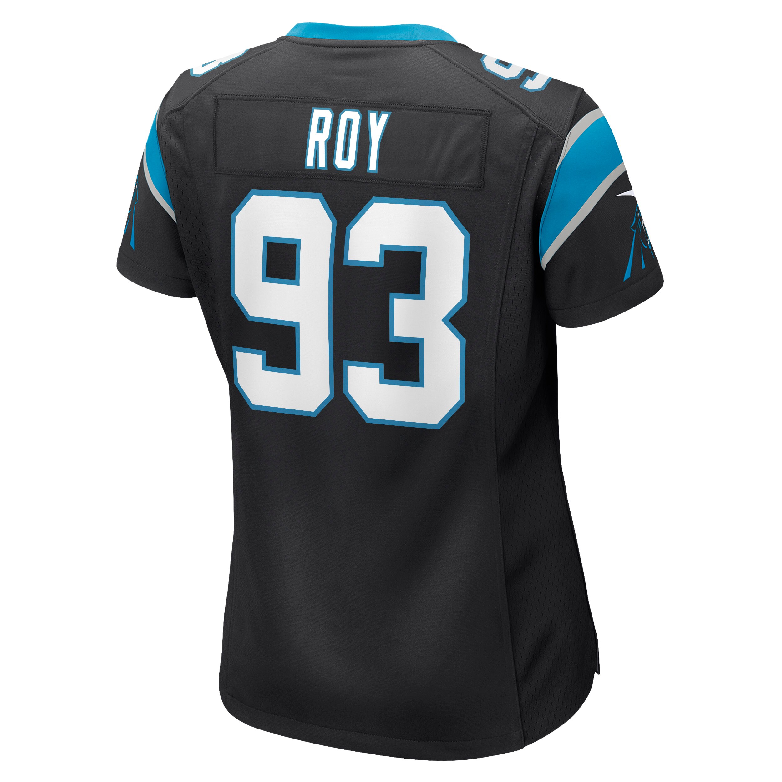Bravvion Roy Carolina Panthers Women's Game Jersey - Black
