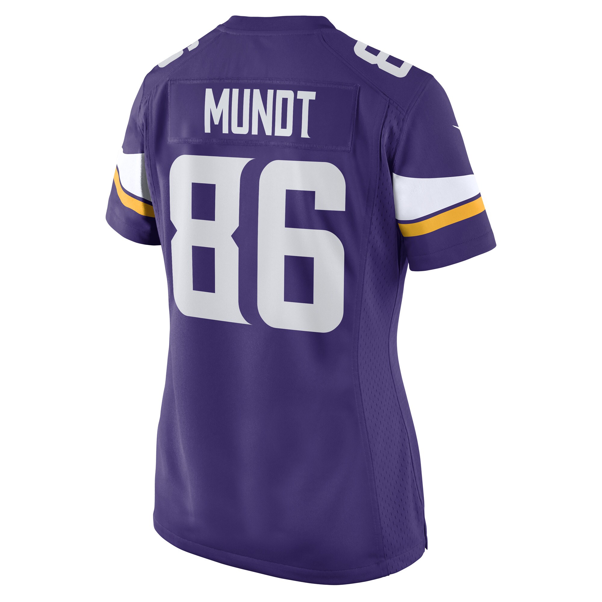 Johnny Mundt Minnesota Vikings Women's Game Player Jersey - Purple