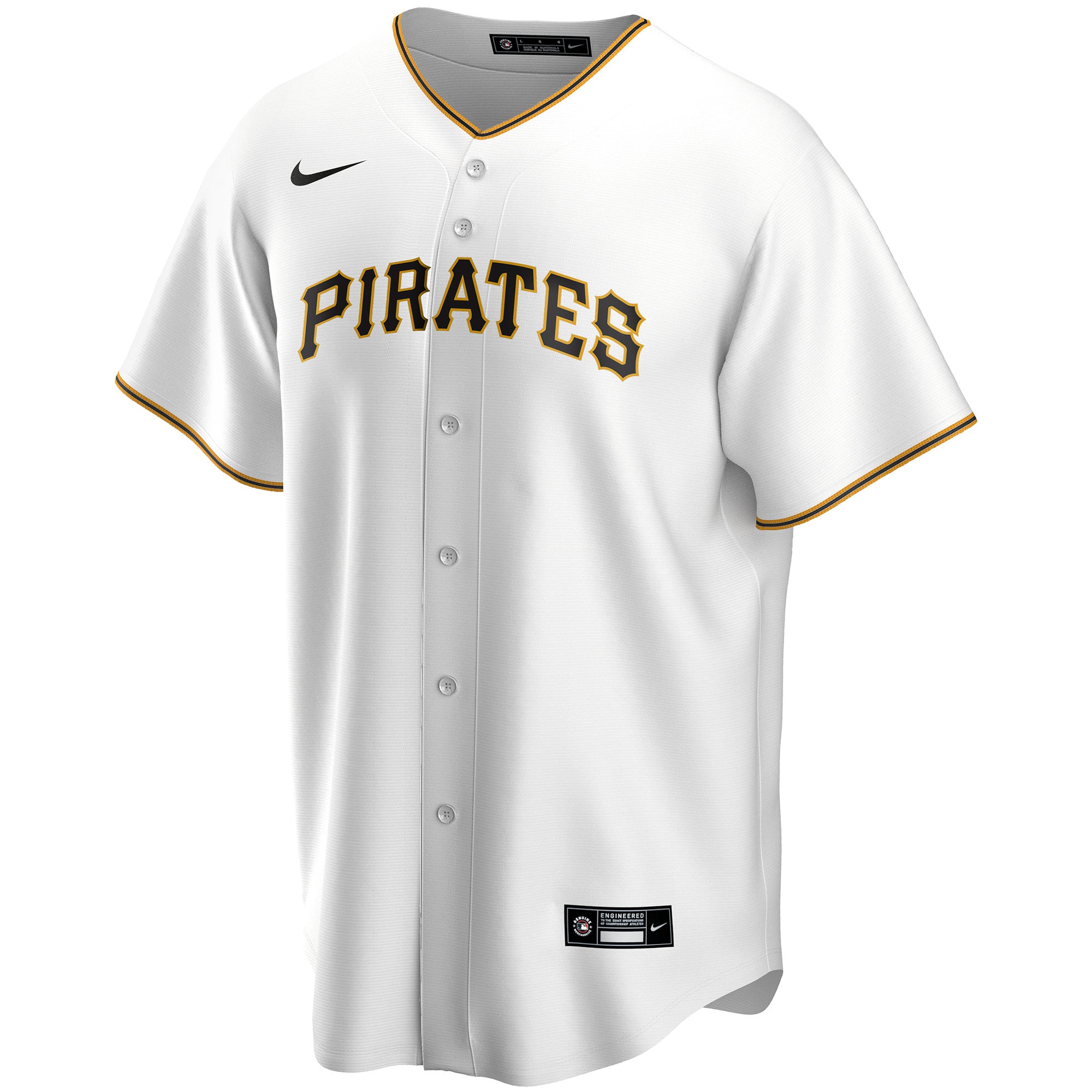 Pittsburgh PiratesHome Pick-A-Player Retired Roster Replica Jersey - White