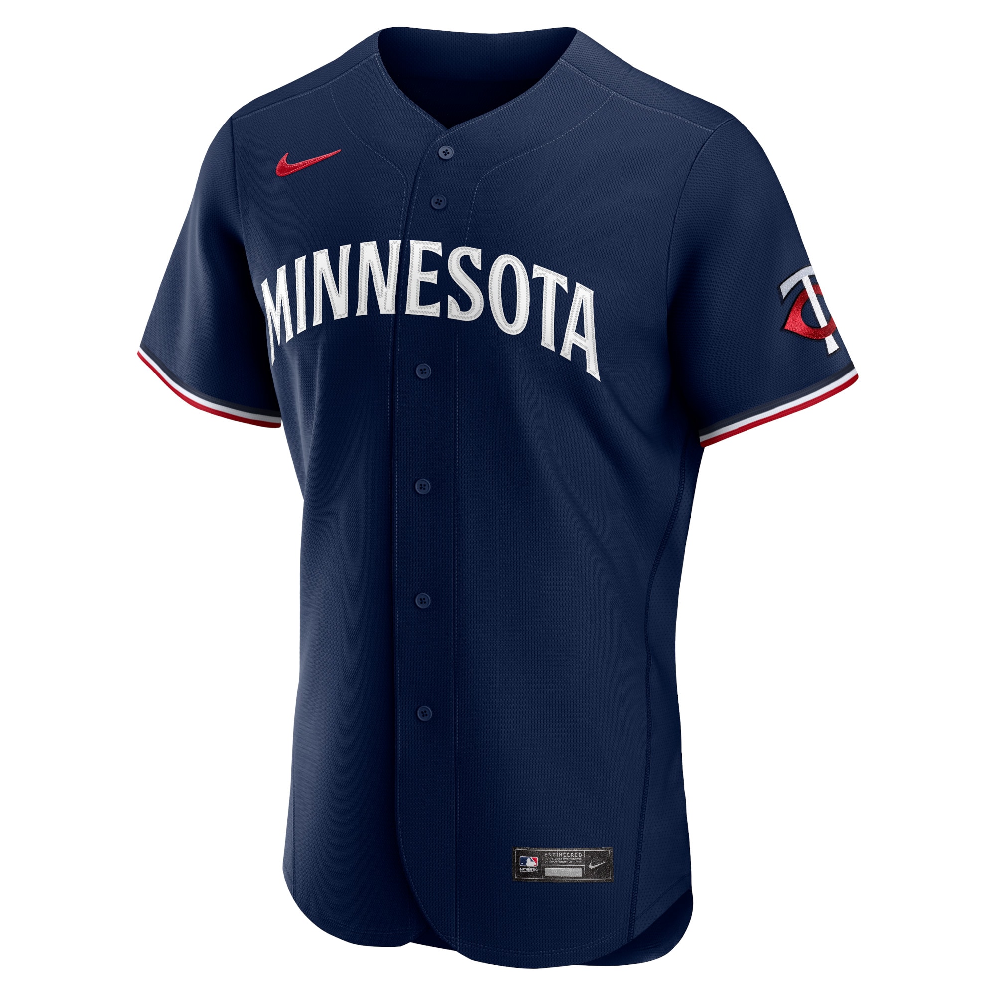 Minnesota TwinsRoad Alternate 2023 Authentic Team Jersey - Navy