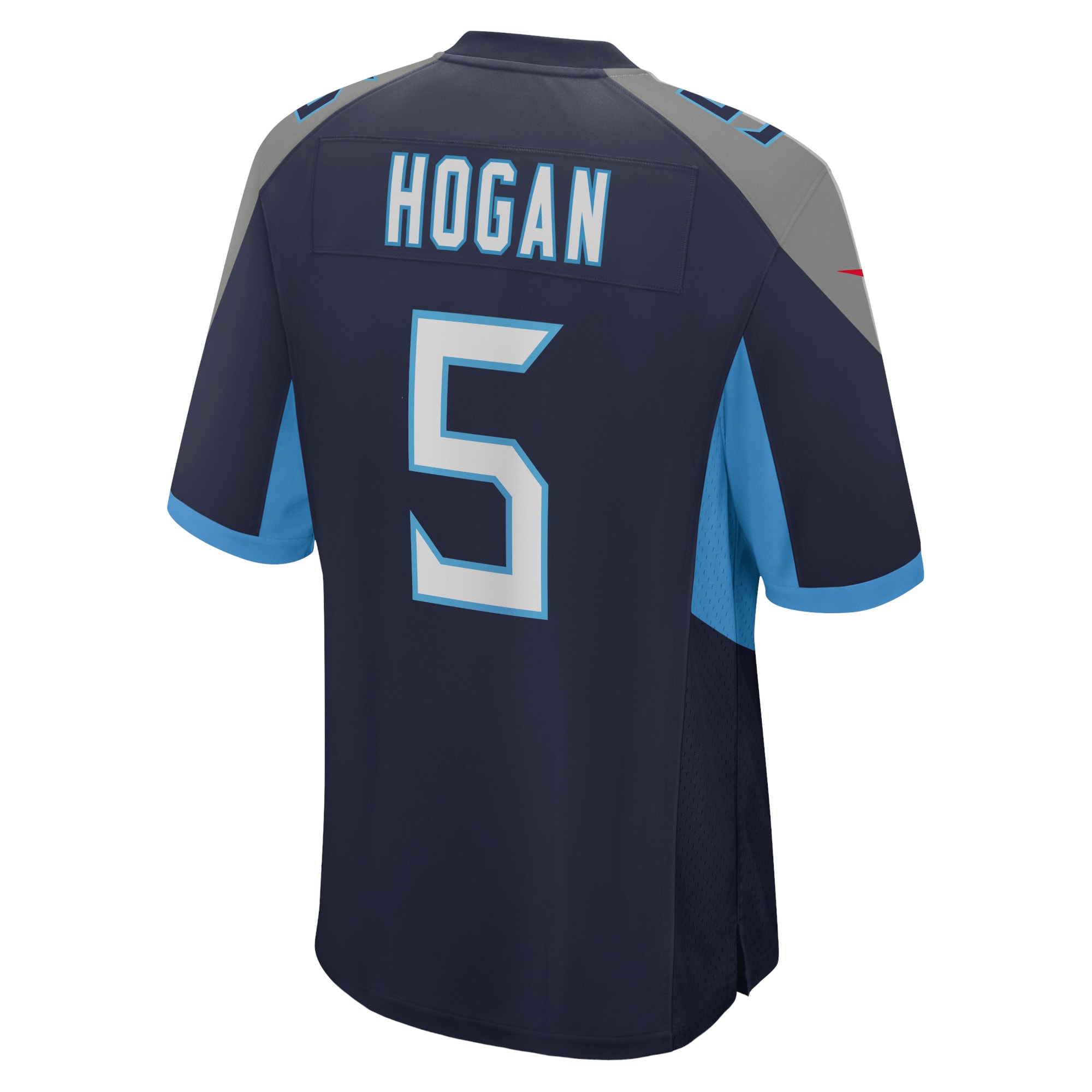 Kevin Hogan Tennessee TitansHome Game Player Jersey - Navy