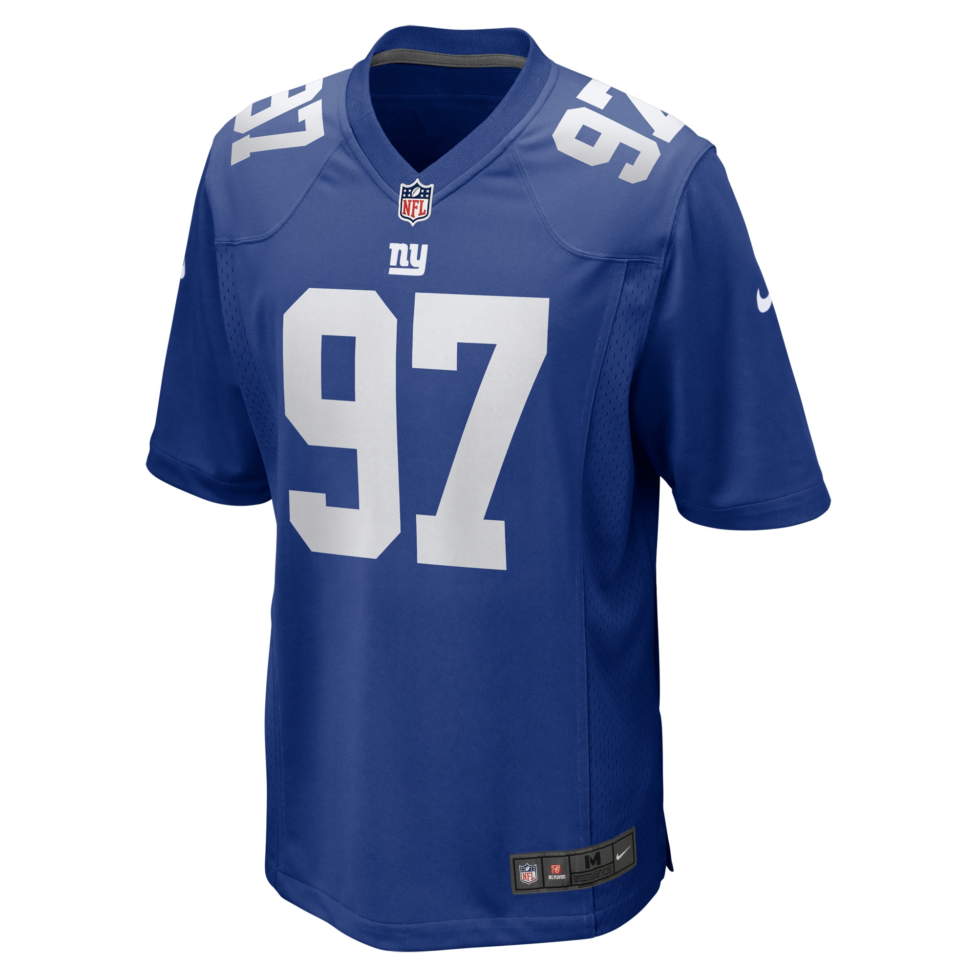 Dexter Lawrence II New York GiantsTeam Game Player Jersey - Royal