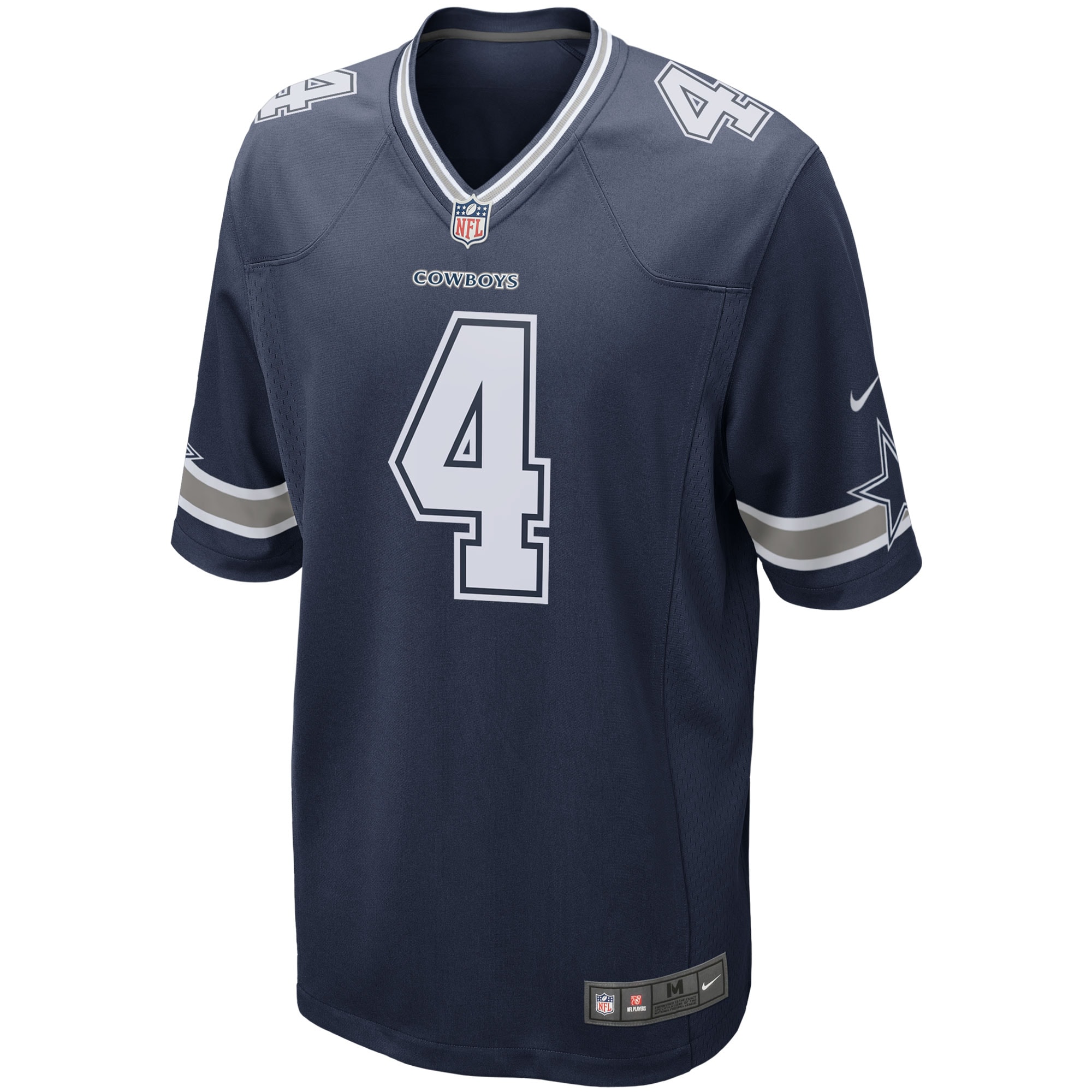 Dak Prescott Dallas CowboysGame Team Jersey - Navy