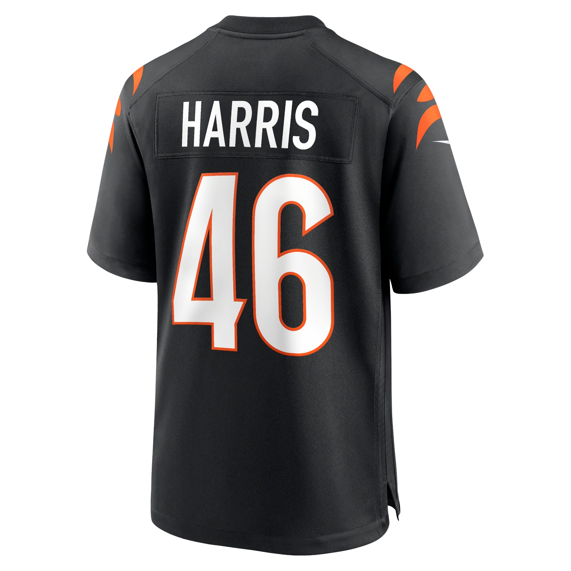 Clark Harris Cincinnati BengalsGame Jersey - Black
