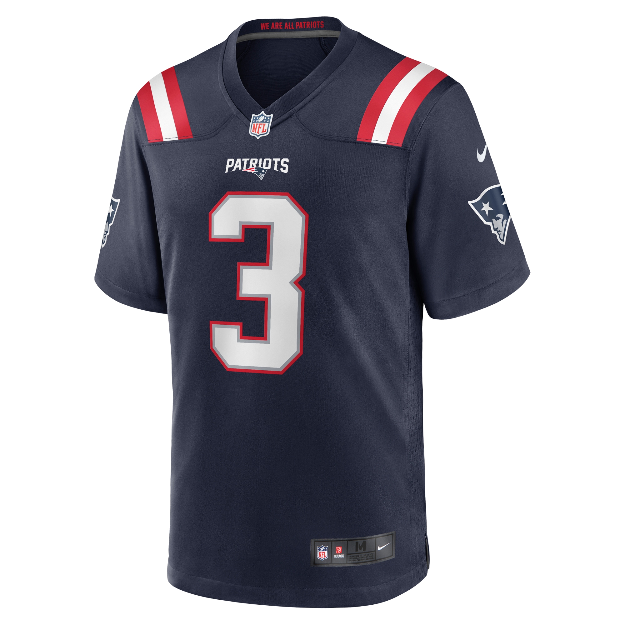 James Robinson New England PatriotsGame Player Jersey - Navy