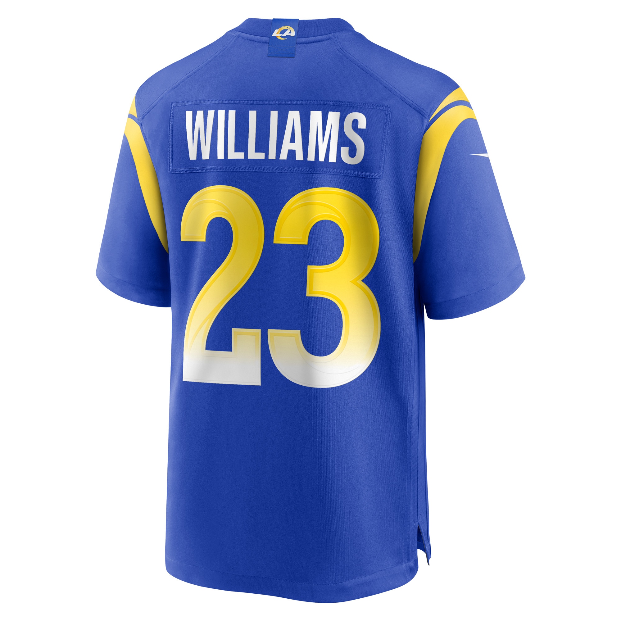 Kyren Williams Los Angeles RamsGame Player Jersey - Royal