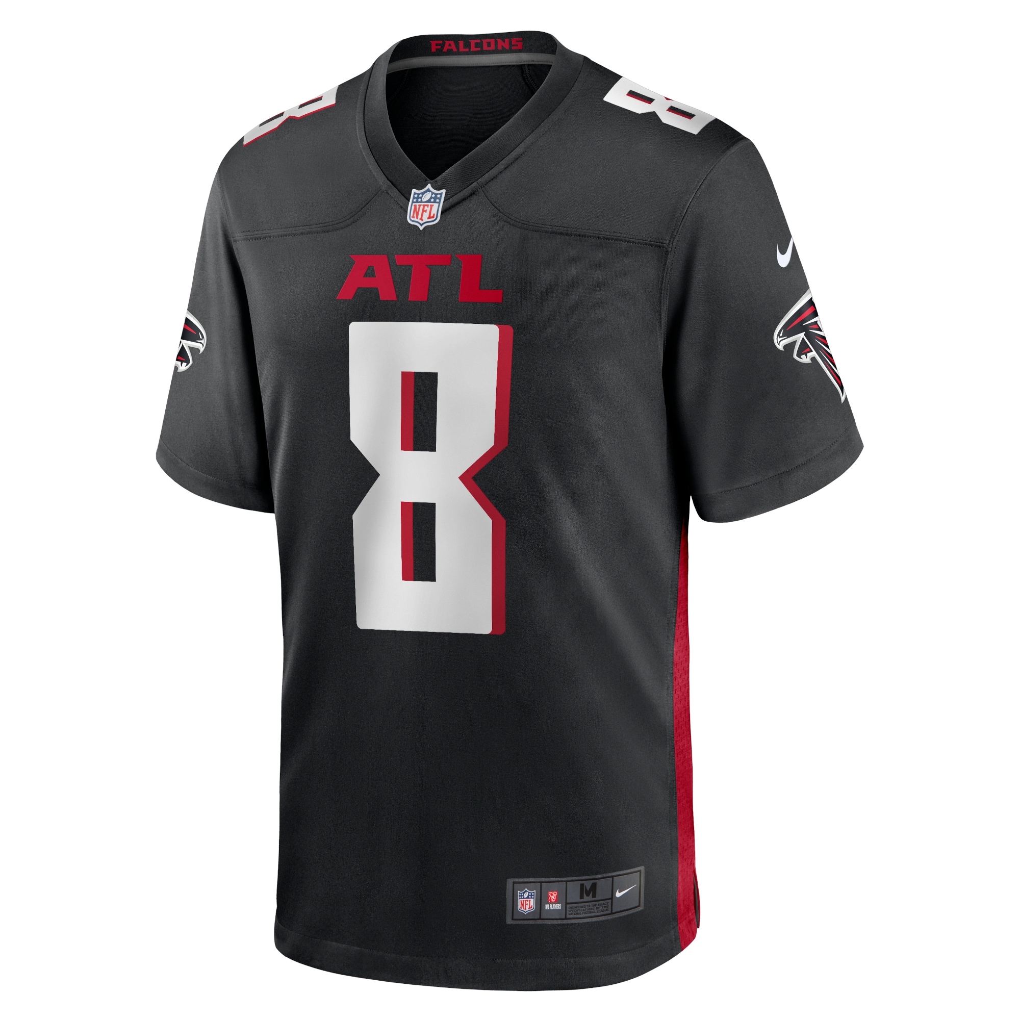 Kyle Pitts Atlanta FalconsYouth Game Jersey - Black