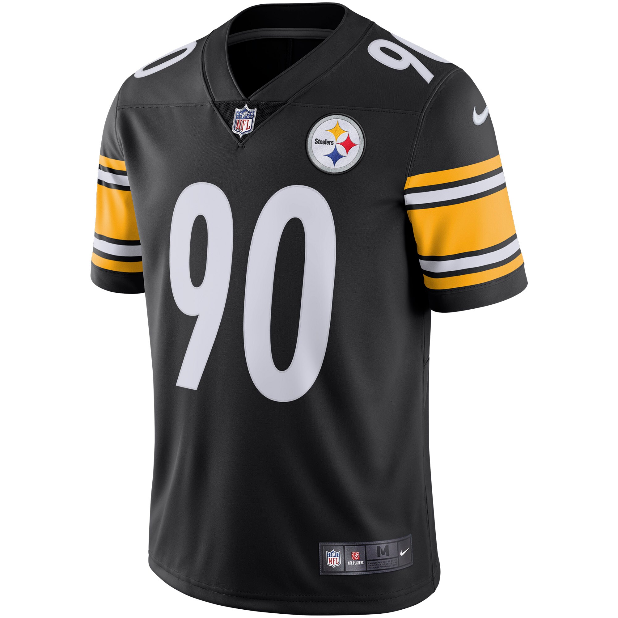 T.J. Watt Pittsburgh SteelersVapor Untouchable Limited Jersey - Black