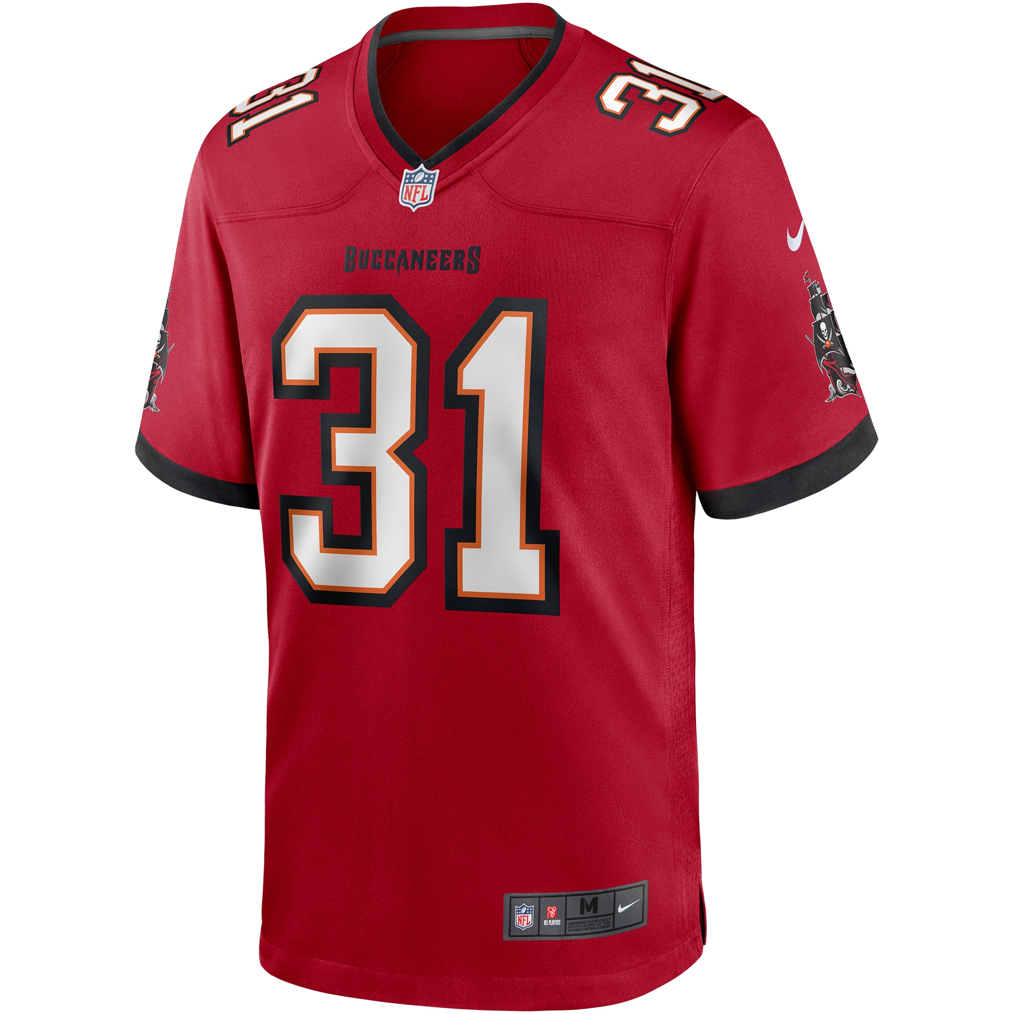 Antoine Winfield Jr. Tampa Bay BuccaneersGame Jersey - Red