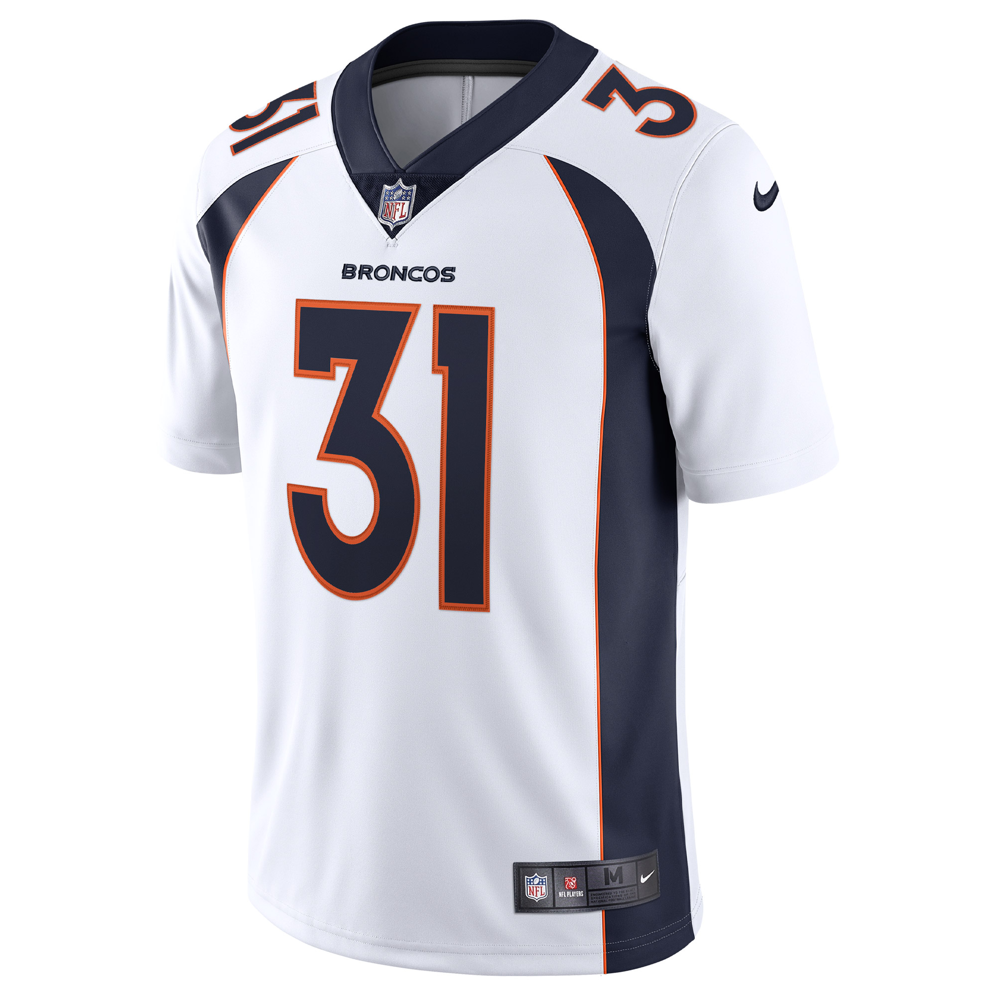 Justin Simmons Denver BroncosVapor Limited Jersey - White