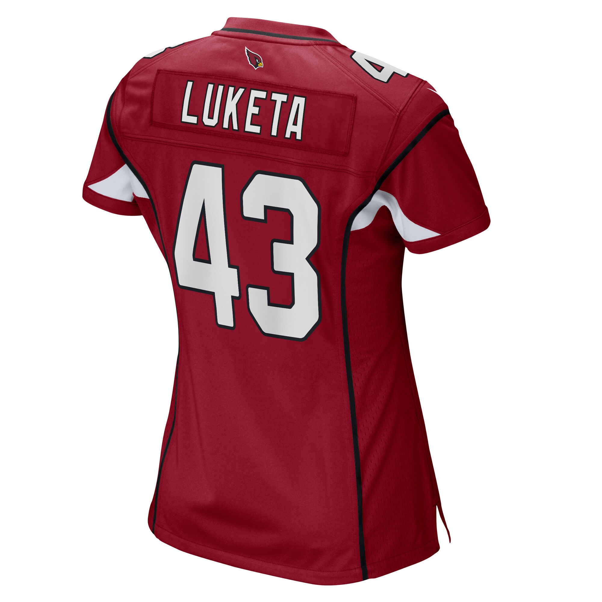 Jesse Luketa Arizona Cardinals Women's Game Player Jersey - Cardinal