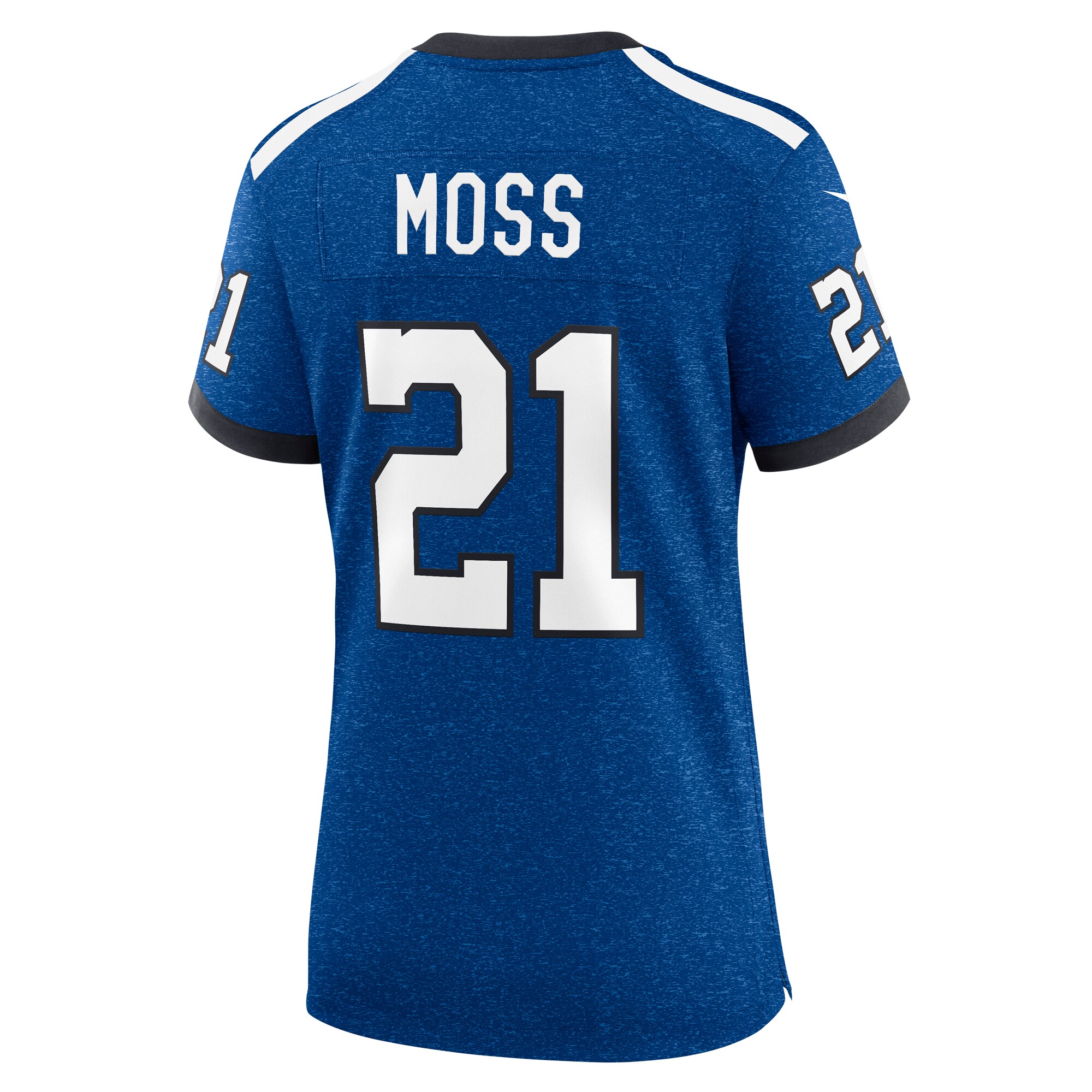 Zack Moss Indianapolis Colts Women's Indiana Nights Alternate Game Jersey - Royal