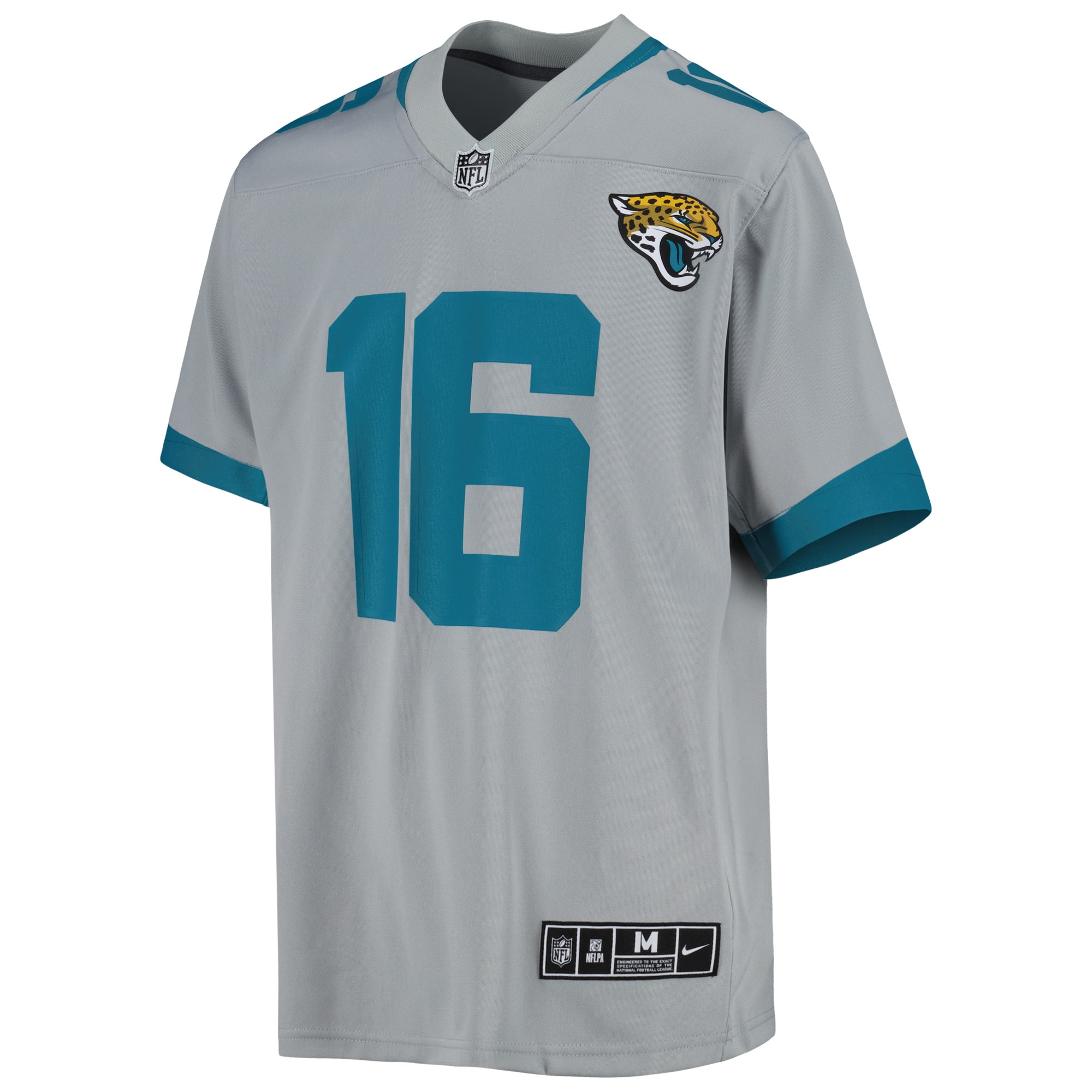 Trevor Lawrence Jacksonville JaguarsYouth Inverted Team Game Jersey - Silver