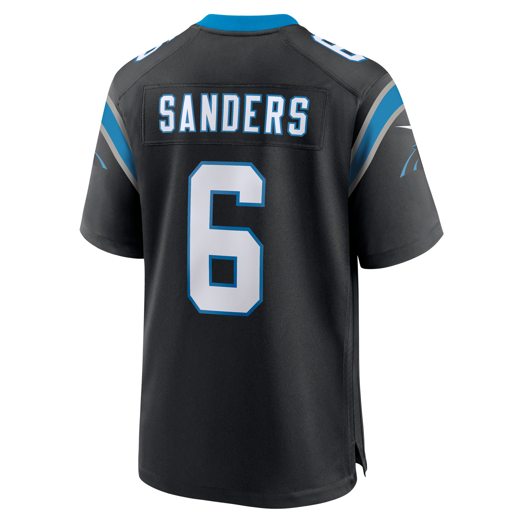 Miles Sanders Carolina PanthersTeam Game Jersey - Black