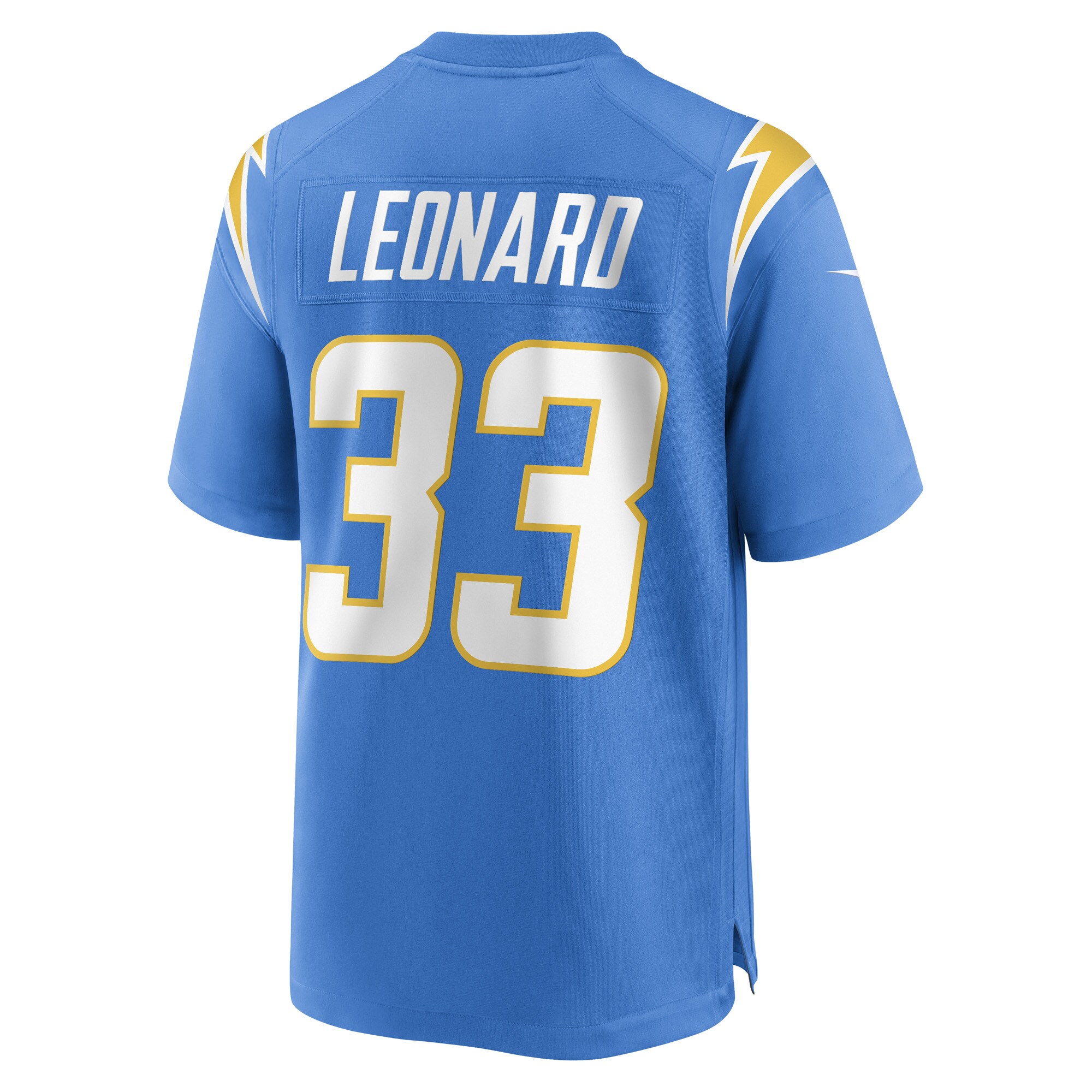 Deane Leonard Los Angeles ChargersGame Player Jersey - Powder Blue