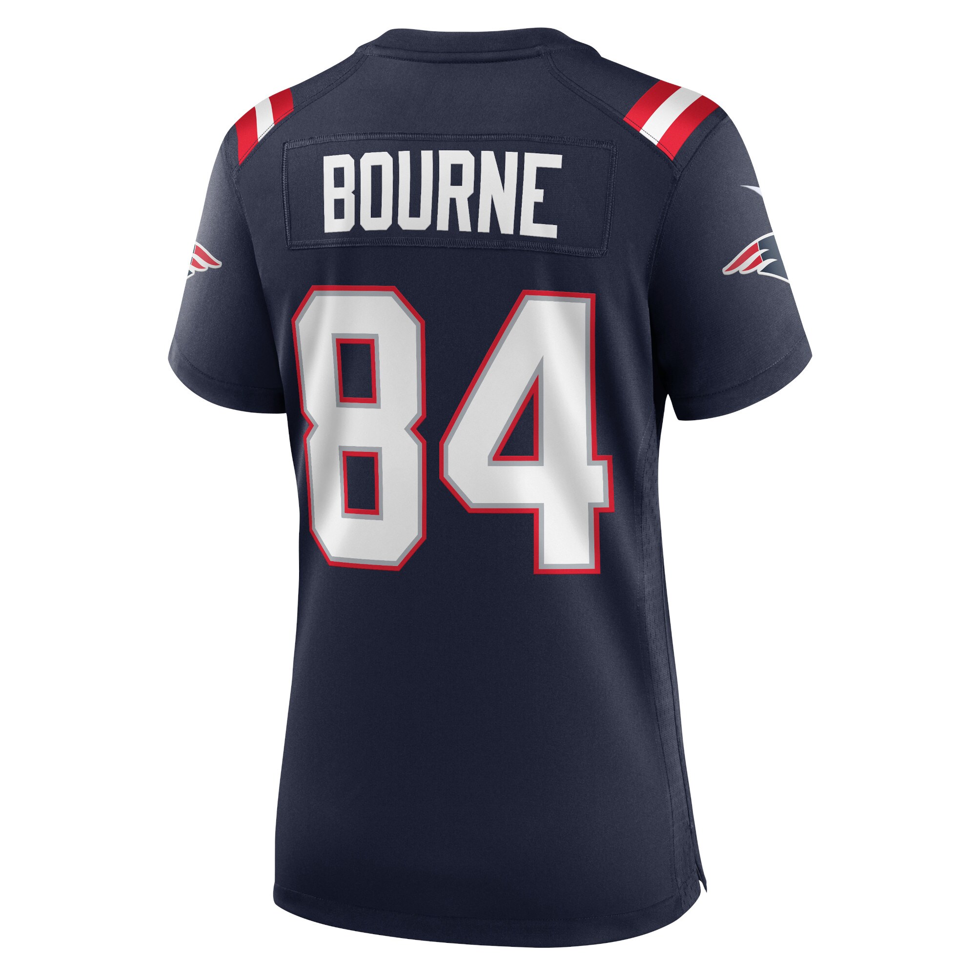 Kendrick Bourne New England Patriots Women's Game Jersey - Navy