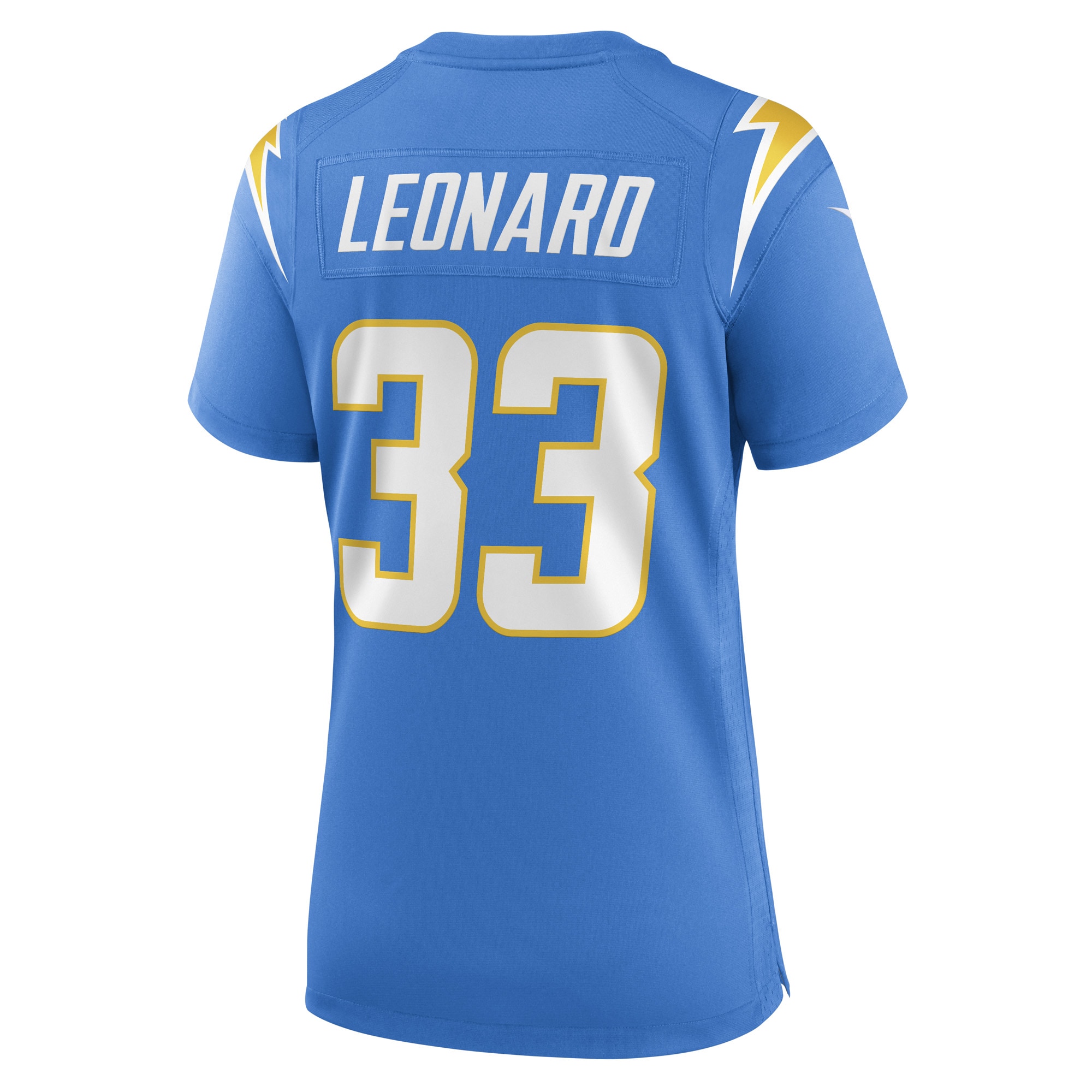 Deane Leonard Los Angeles Chargers Women's Game Player Jersey - Powder Blue