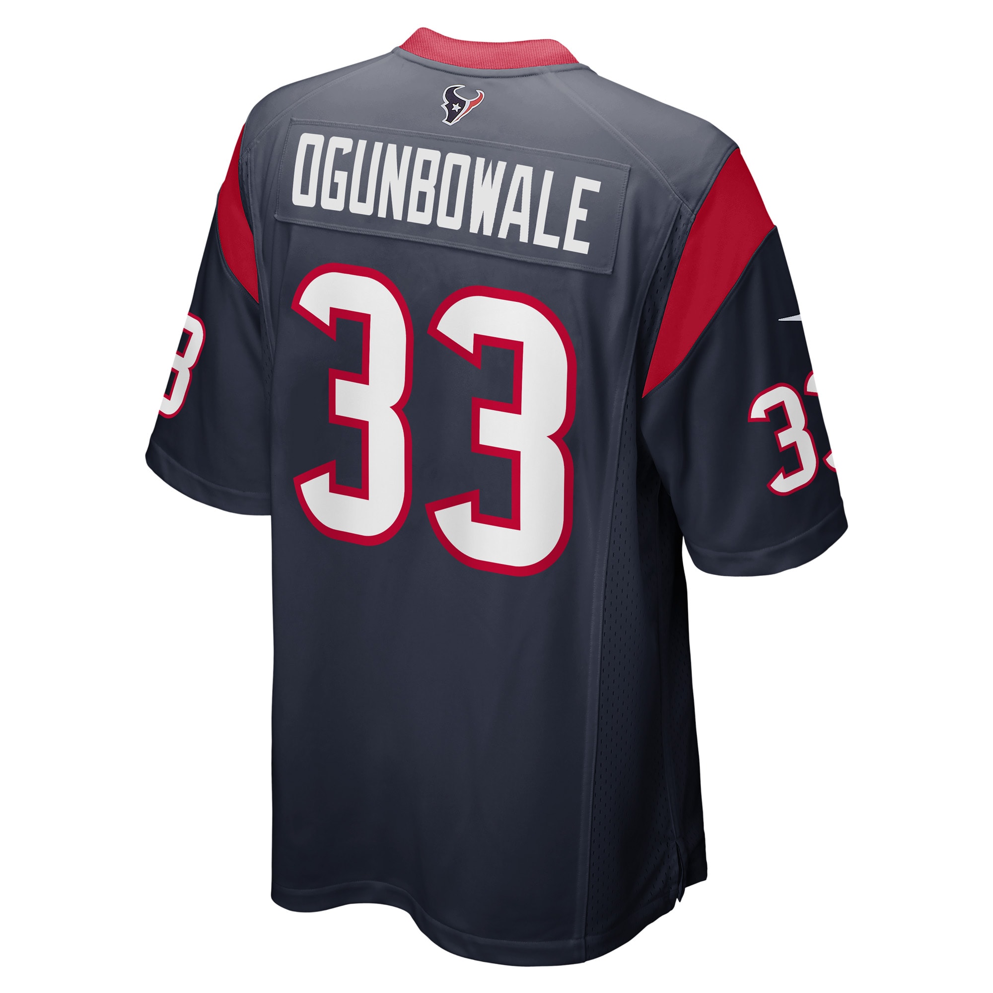 Dare Ogunbowale Houston TexansGame Player Jersey - Navy