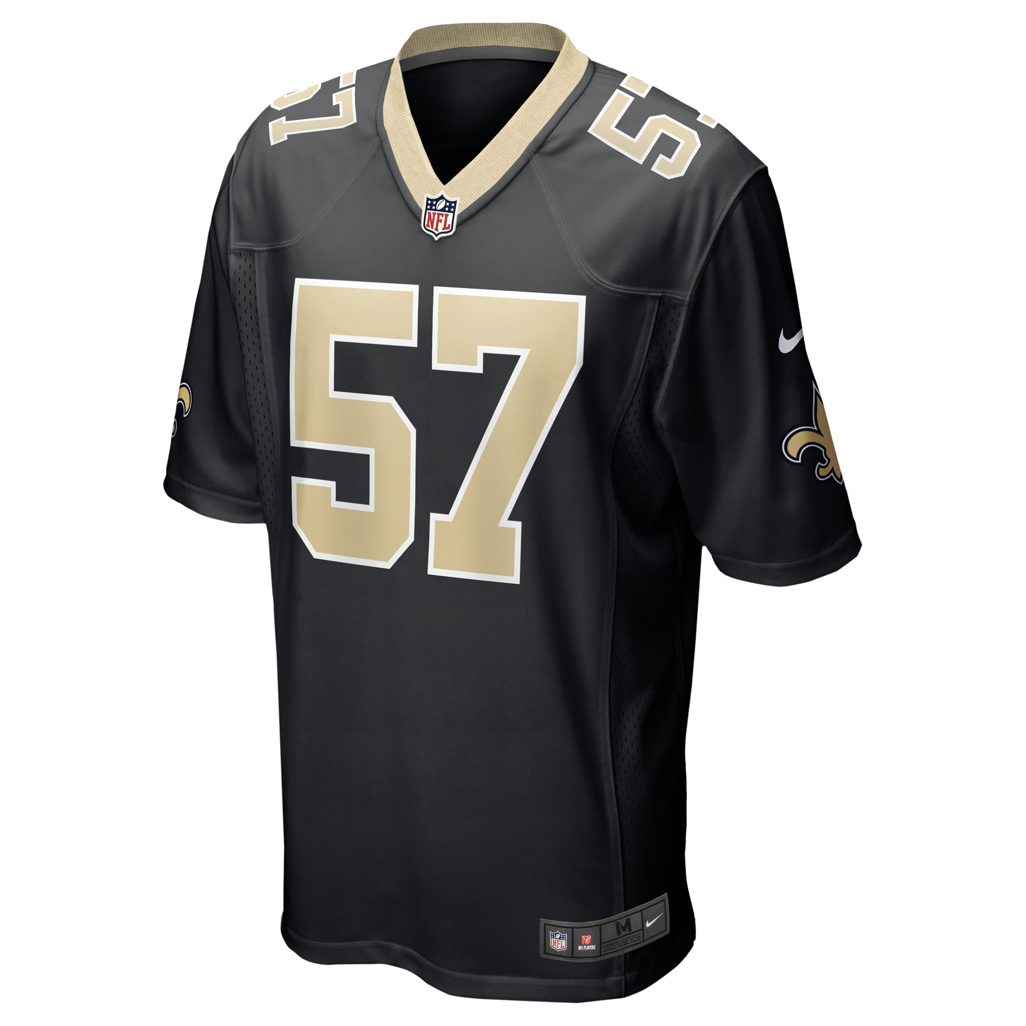 Christian Ringo New Orleans SaintsGame Player Jersey - Black