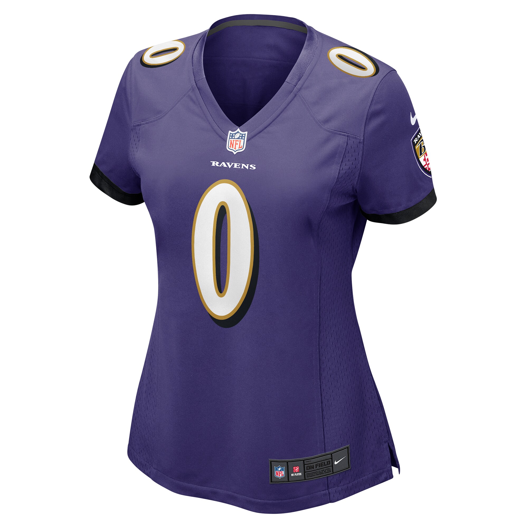 Roquan Smith Baltimore Ravens Women's Team Game Jersey - Purple