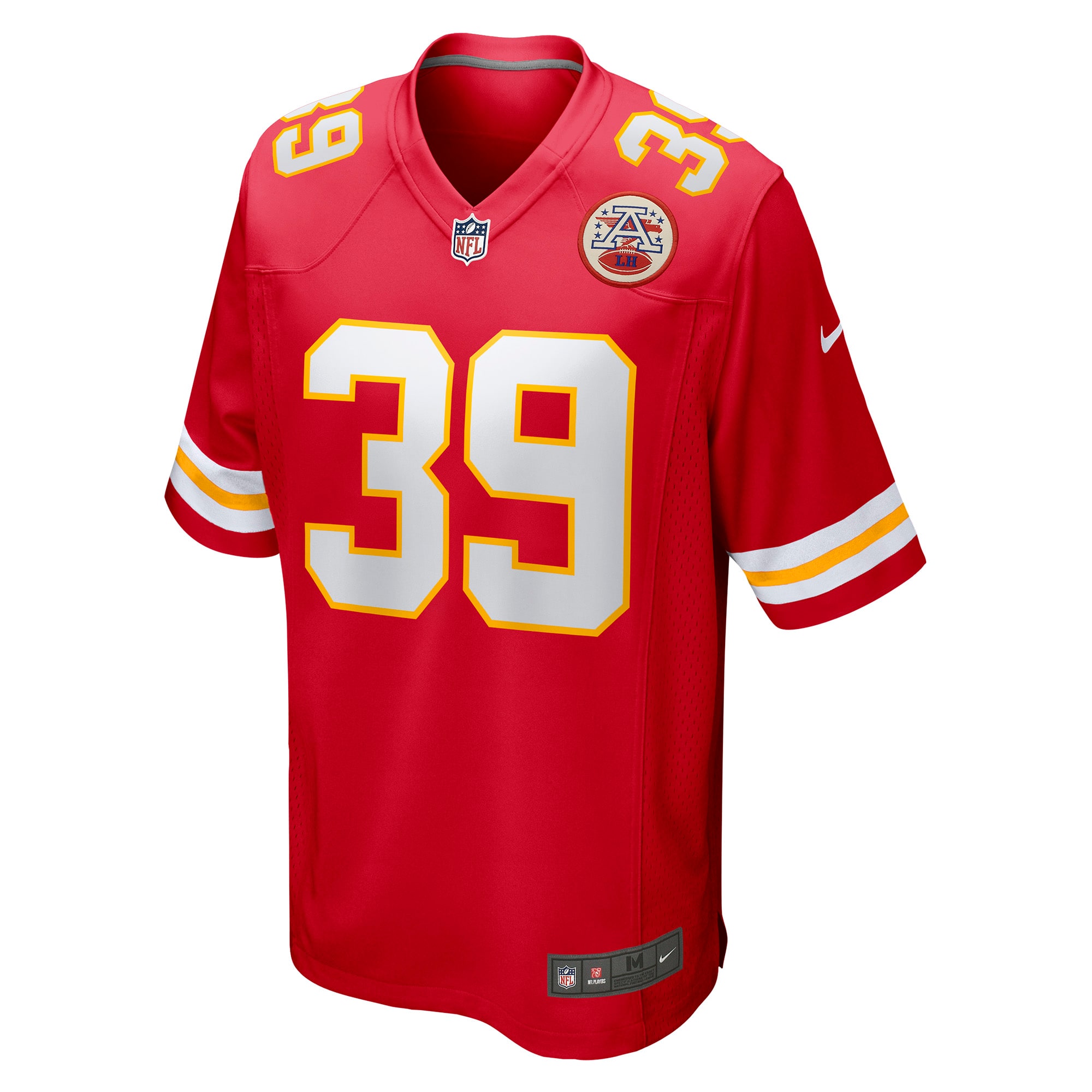 Zayne Anderson Kansas City ChiefsPlayer Game Jersey - Red