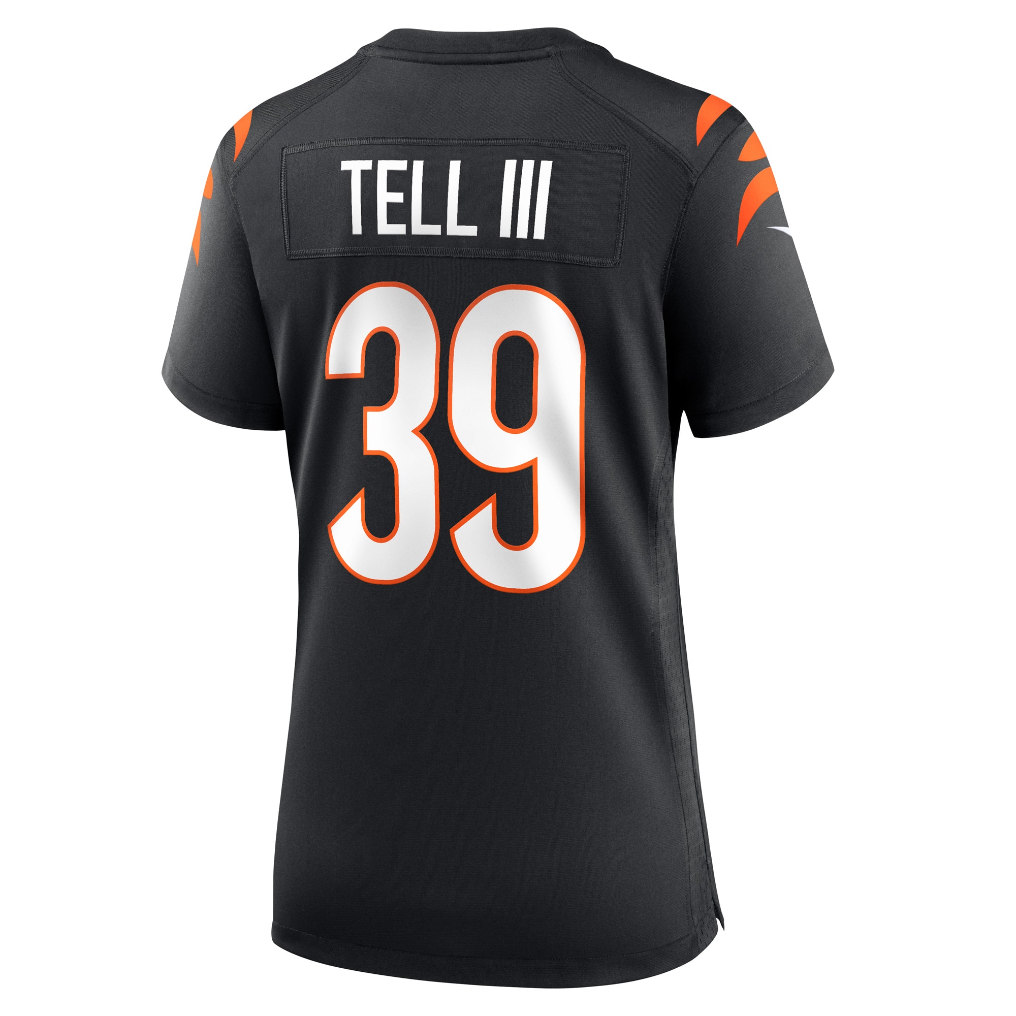 Marvell Tell III Cincinnati Bengals Women's Game Player Jersey - Black