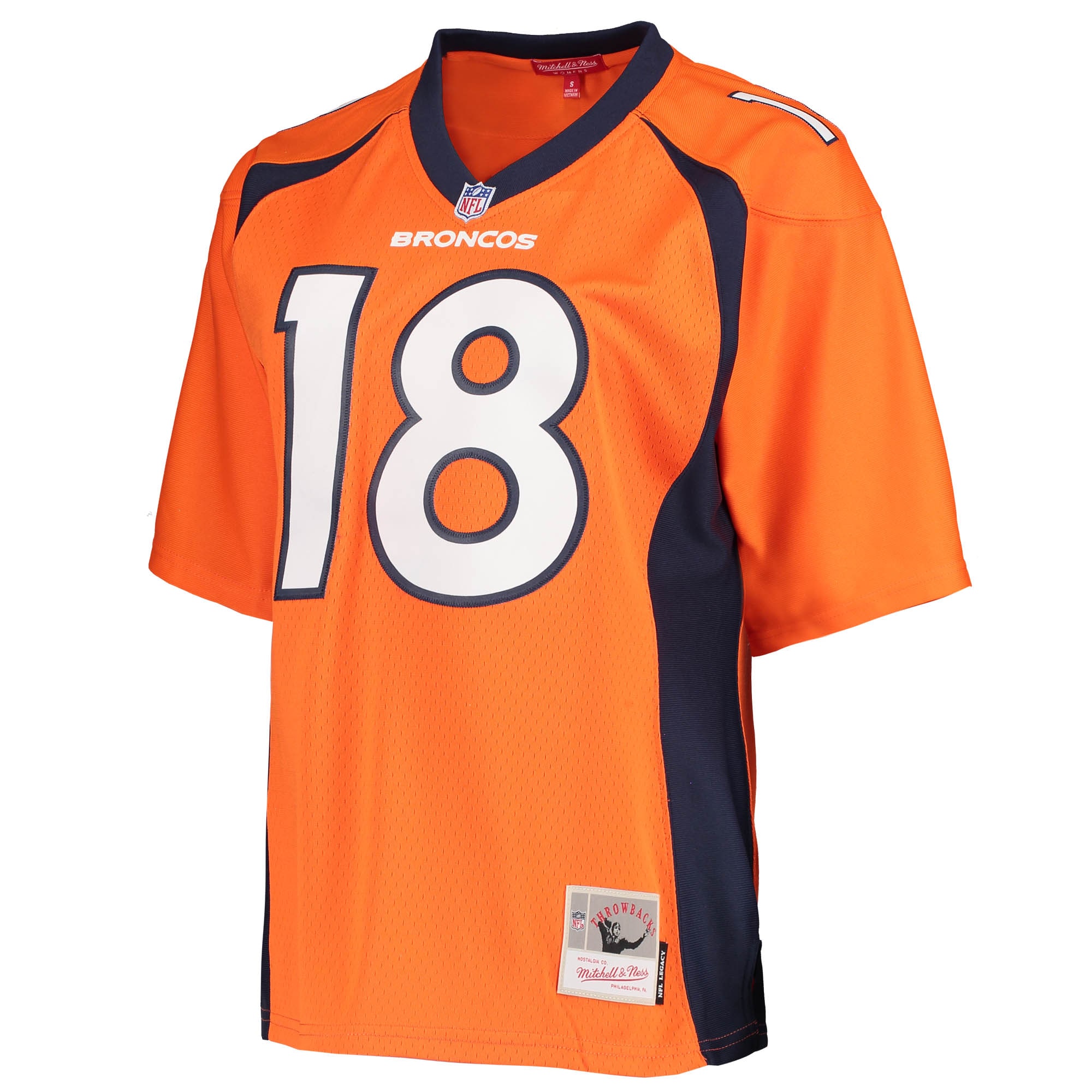 Peyton Manning Denver Broncos Mitchell & Ness  Women's Legacy Replica Player Jersey - Orange