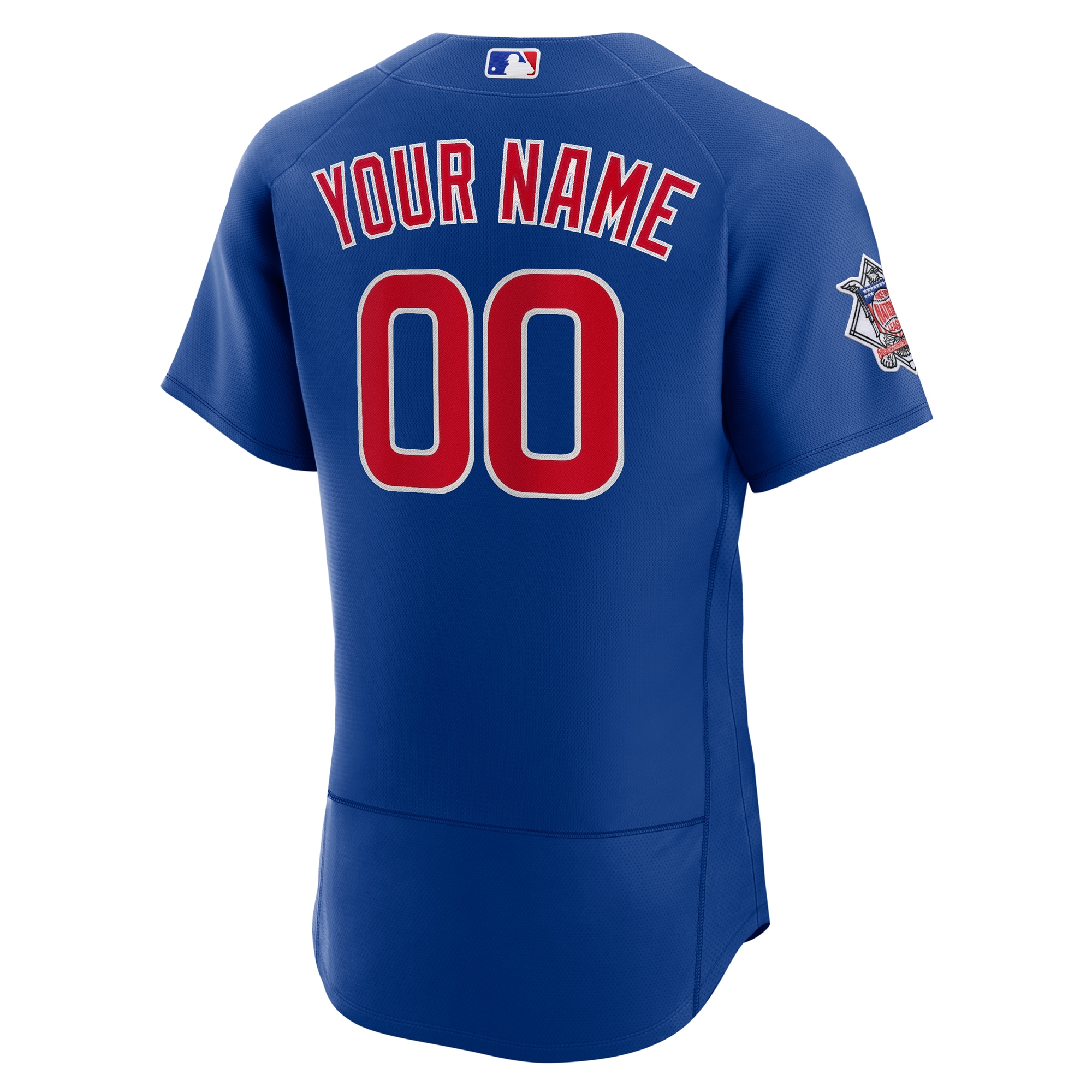 Chicago CubsAlternate Authentic Custom Jersey - Royal