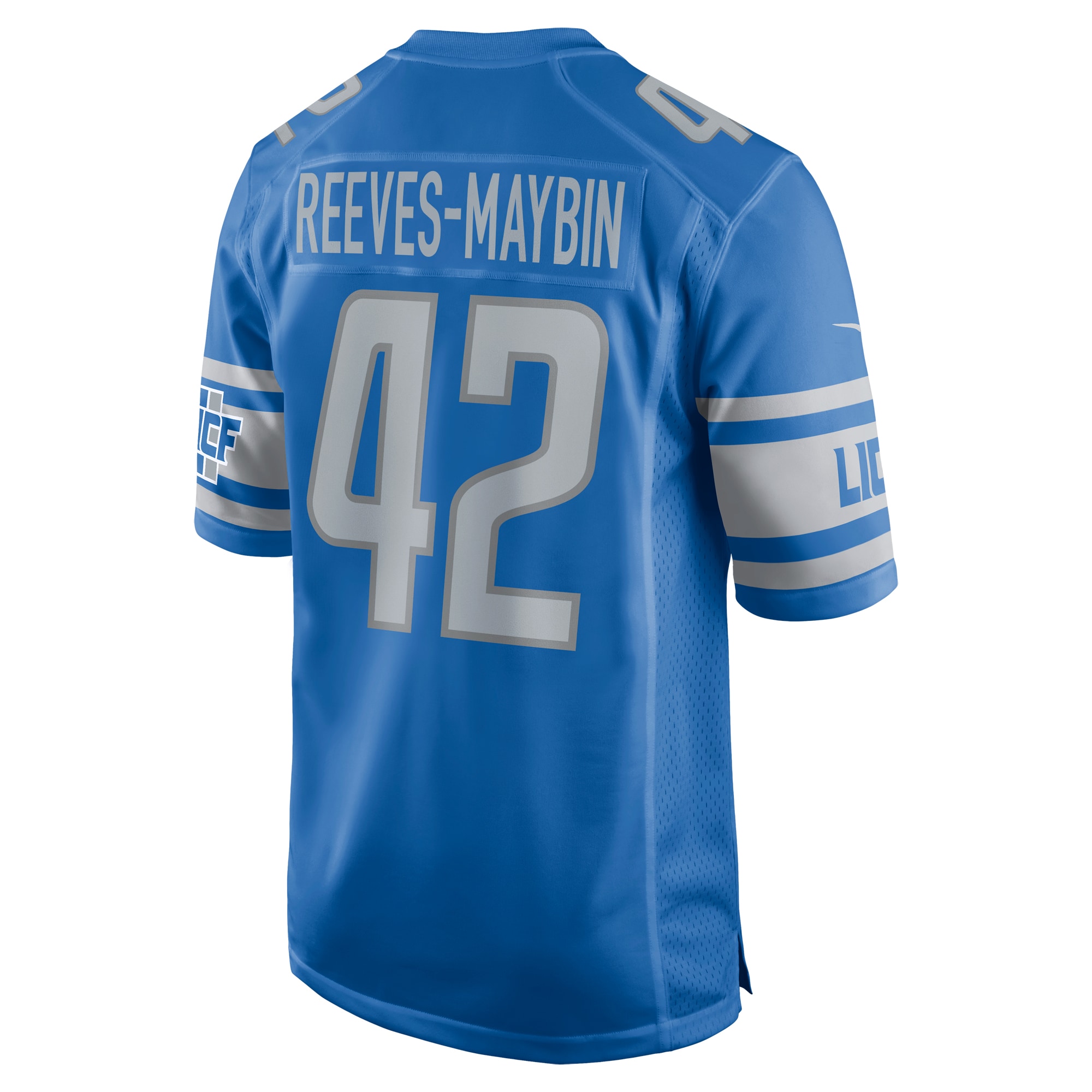 Jalen Reeves-Maybin Detroit LionsGame Jersey - Blue