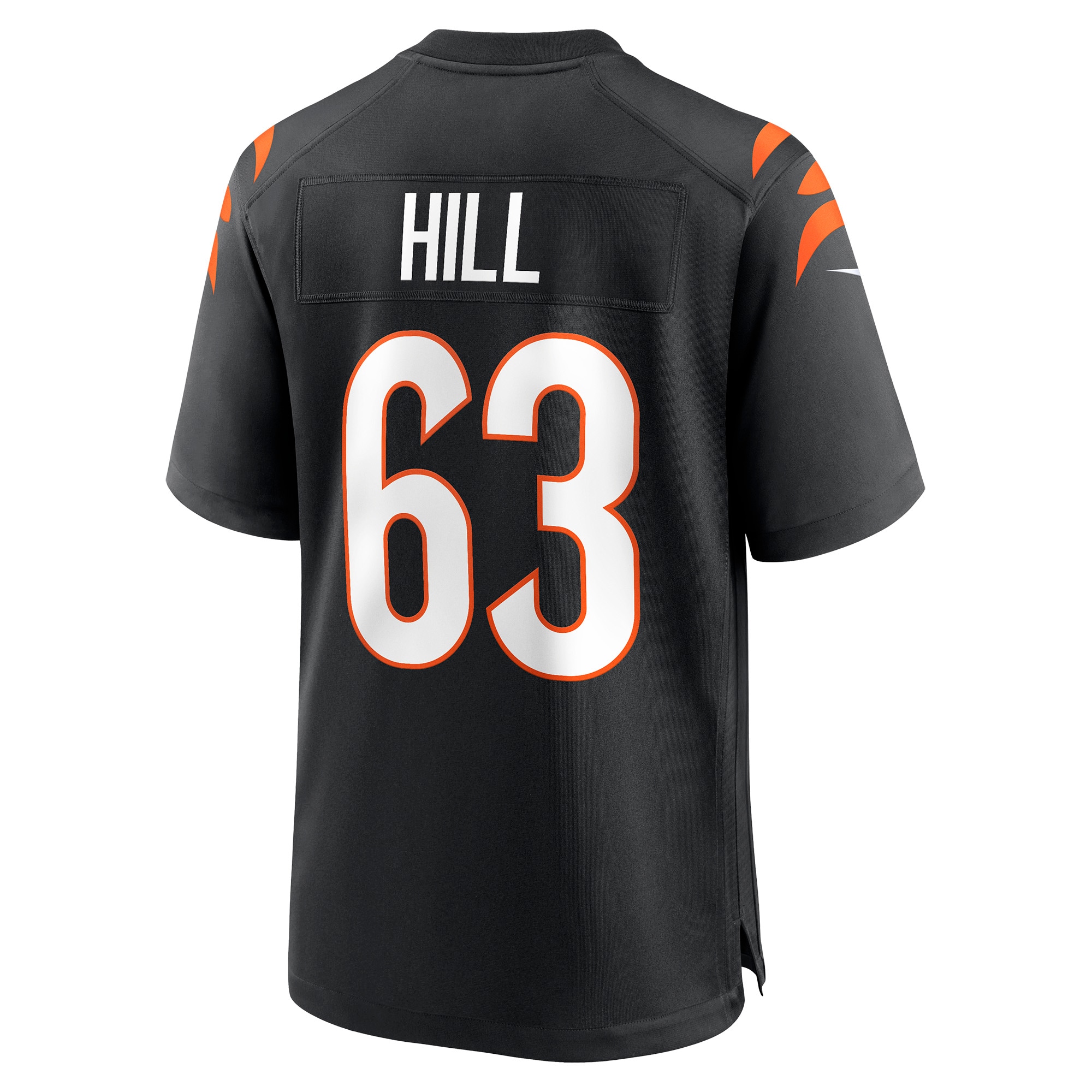 Trey Hill Cincinnati BengalsGame Jersey - Black
