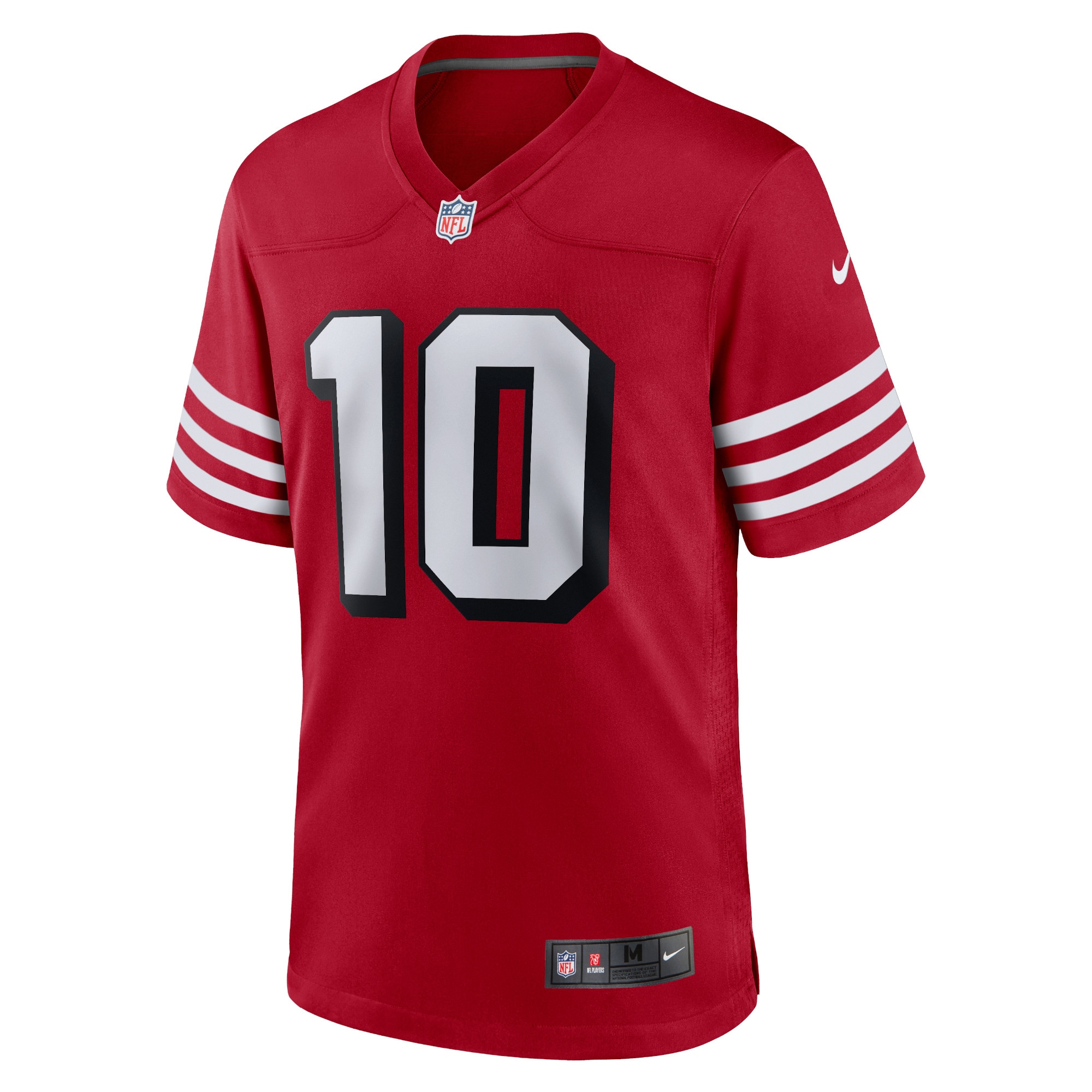Jimmy Garoppolo San Francisco 49ersAlternate Game Player Jersey - Scarlet