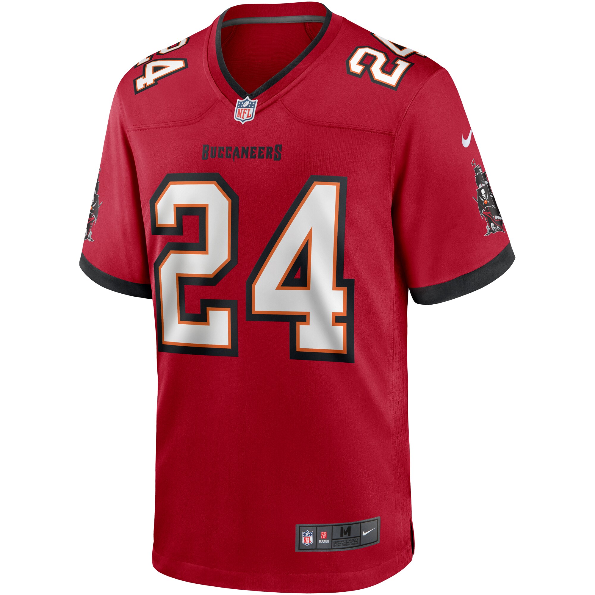 Carlton Davis III Tampa Bay BuccaneersGame Player Jersey - Red