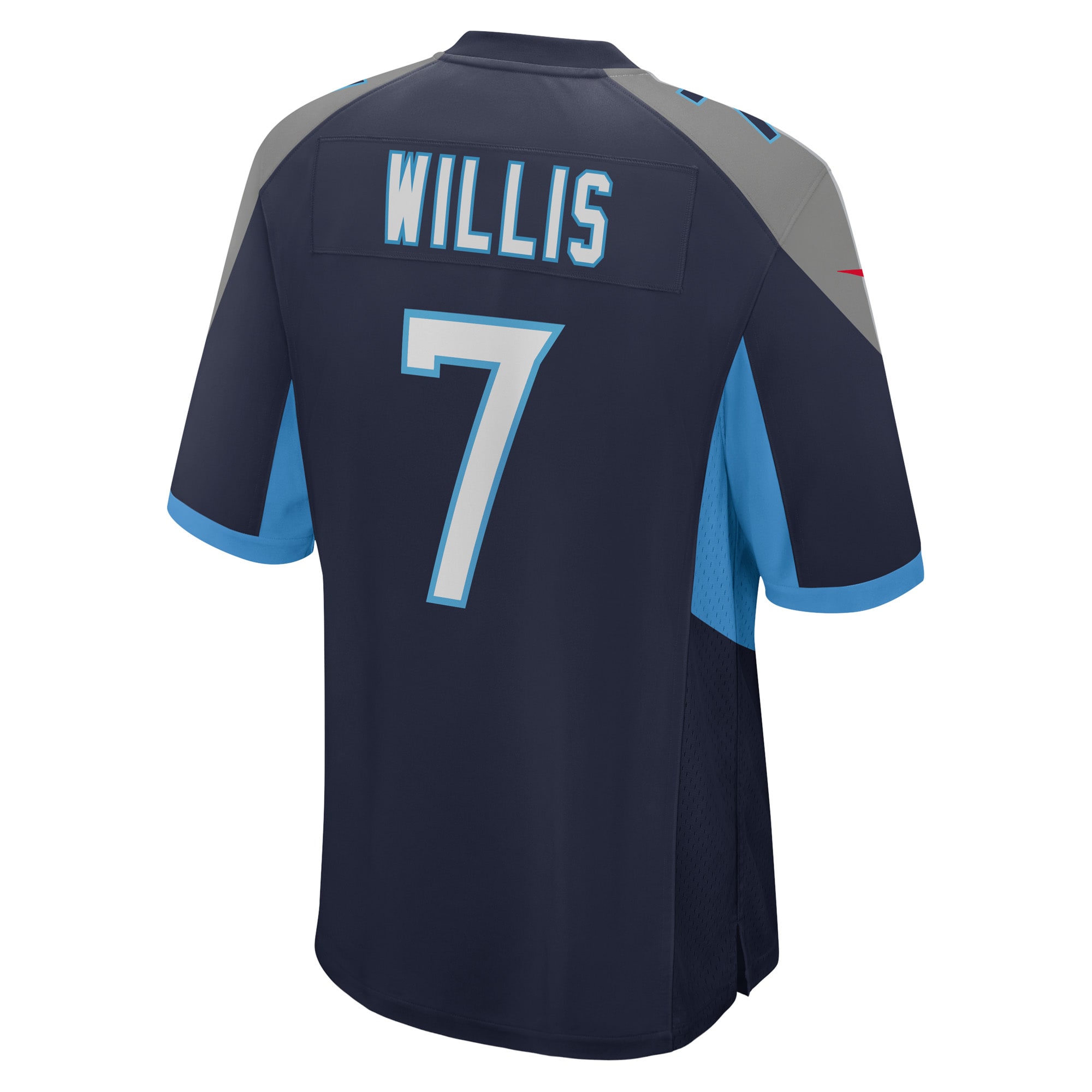 Malik Willis Tennessee TitansPlayer Game Jersey - Navy