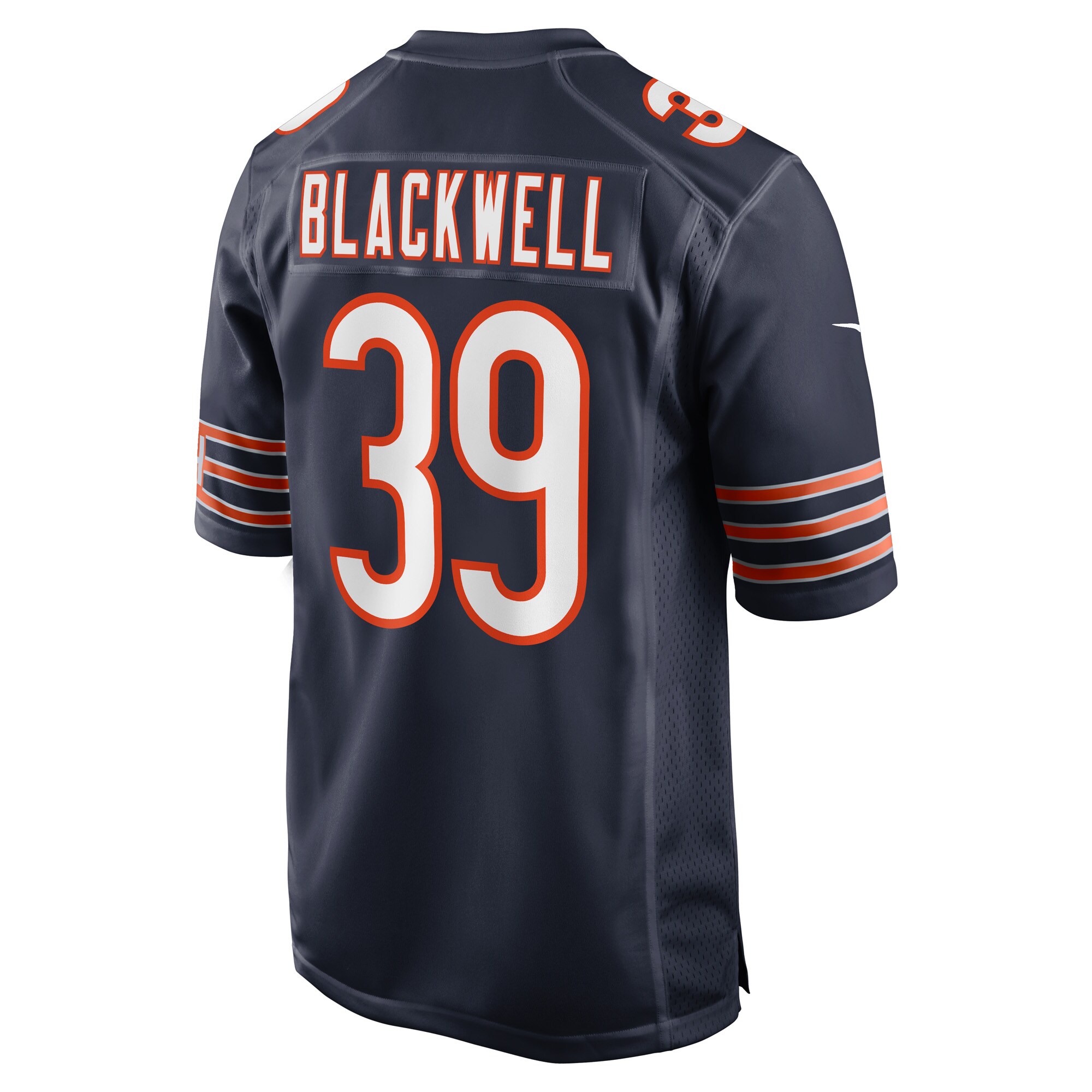 Josh Blackwell Chicago BearsGame Player Jersey - Navy