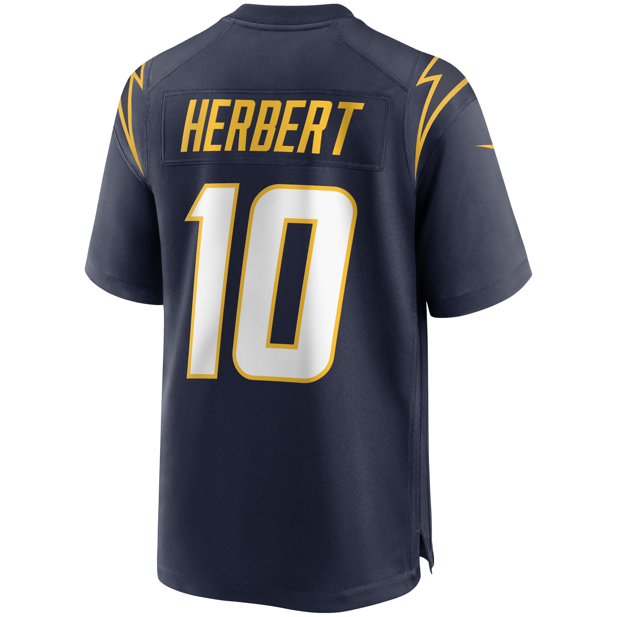 Justin Herbert Los Angeles ChargersAlternate Game Jersey - Navy