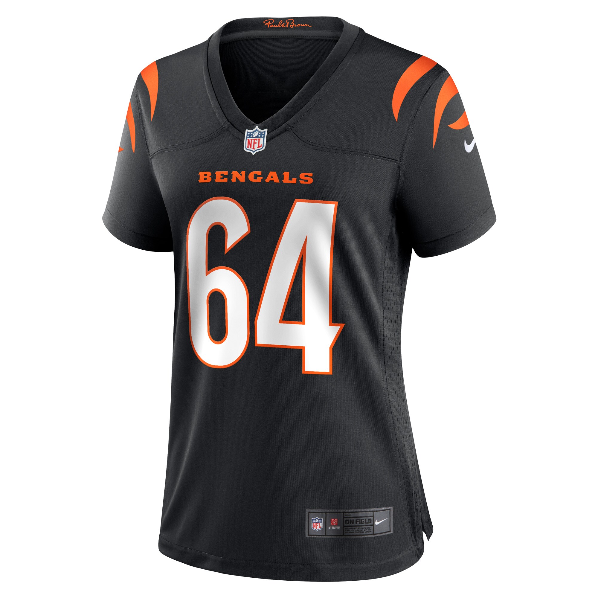 Ted Karras Cincinnati Bengals Women's Game Player Jersey - Black