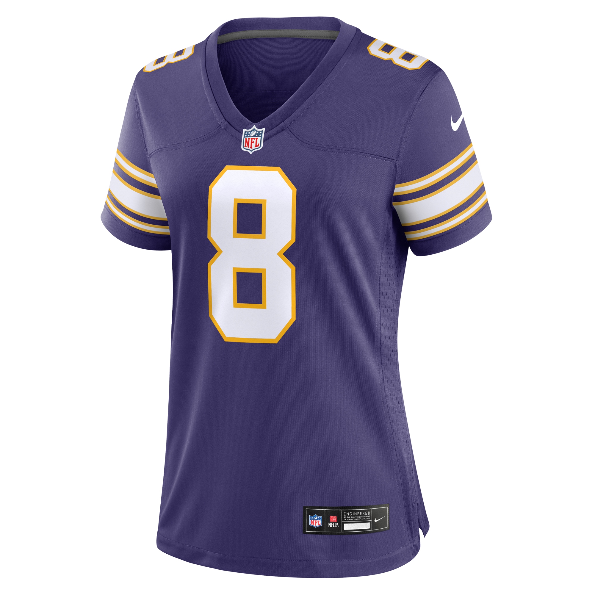 Kirk Cousins Minnesota Vikings Women's Classic Player Game Jersey - Purple