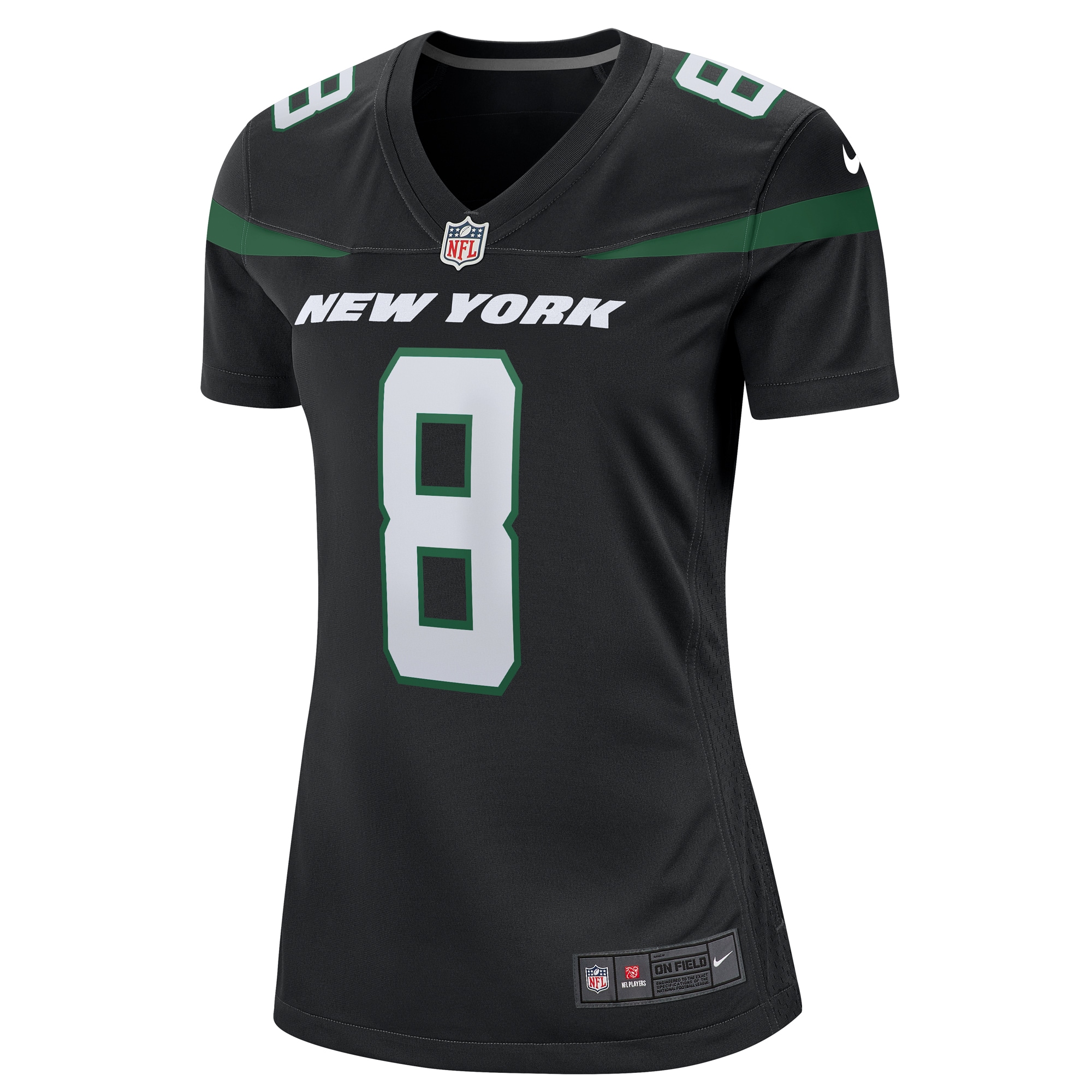 Aaron Rodgers New York Jets Women's Game Jersey - Black