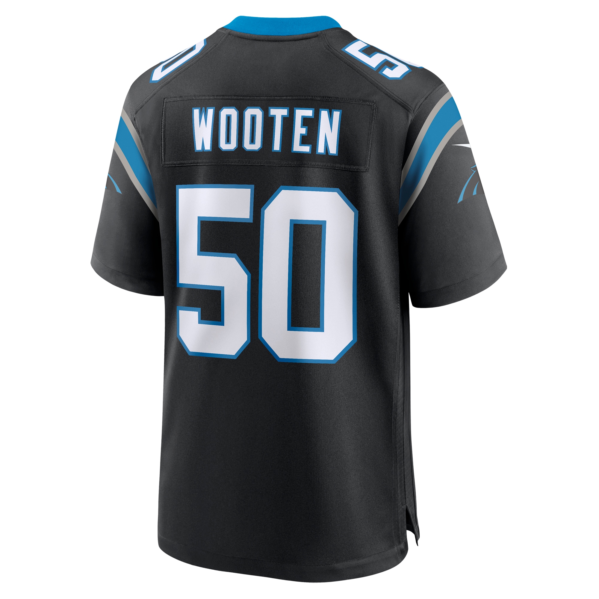 Chandler Wooten Carolina PanthersTeam Game Jersey - Black