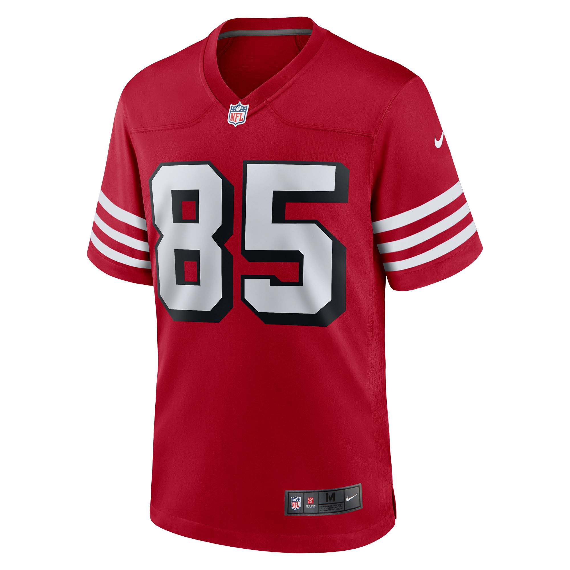 George Kittle San Francisco 49ersAlternate Game Jersey - Scarlet