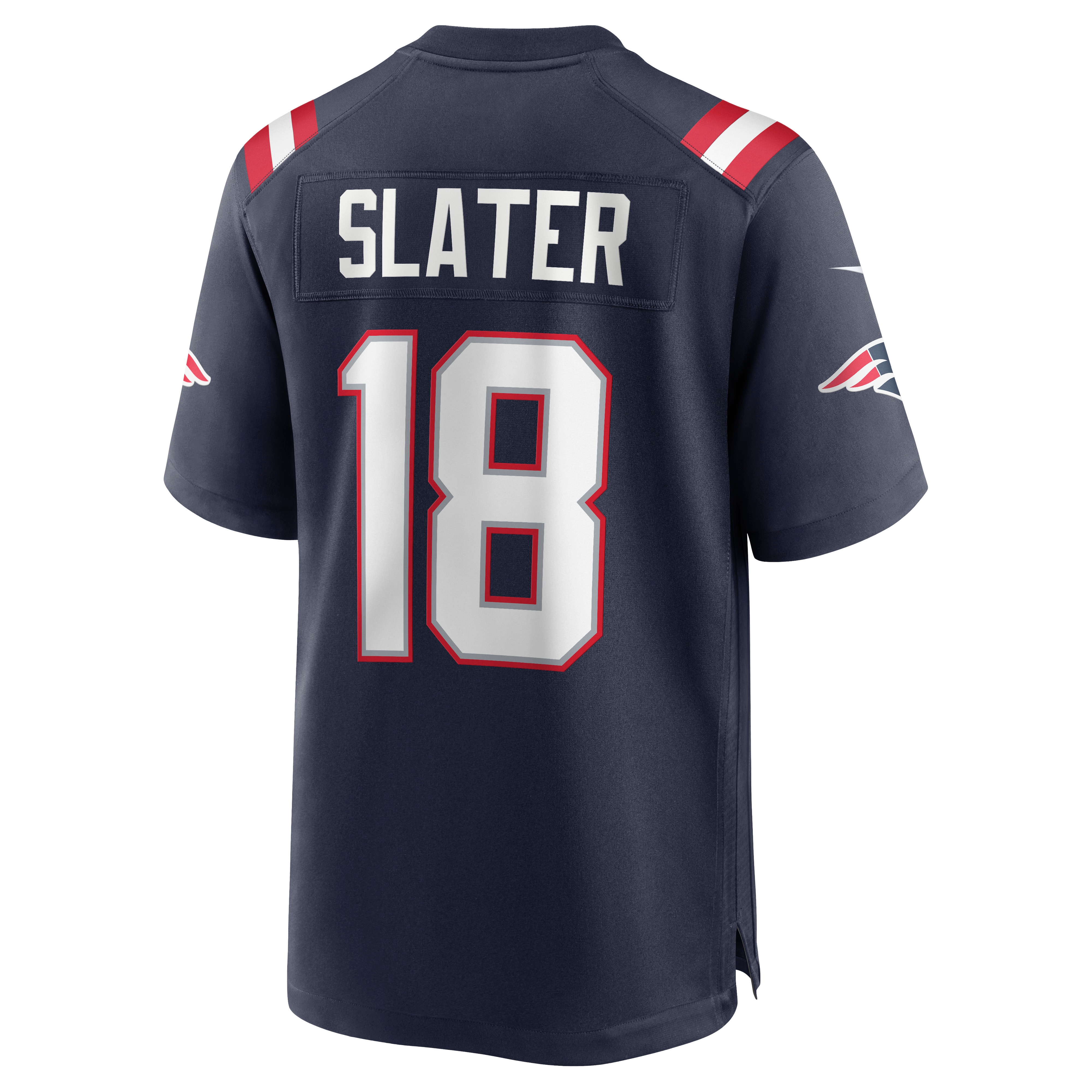 Matthew Slater New England PatriotsGame Jersey - Navy