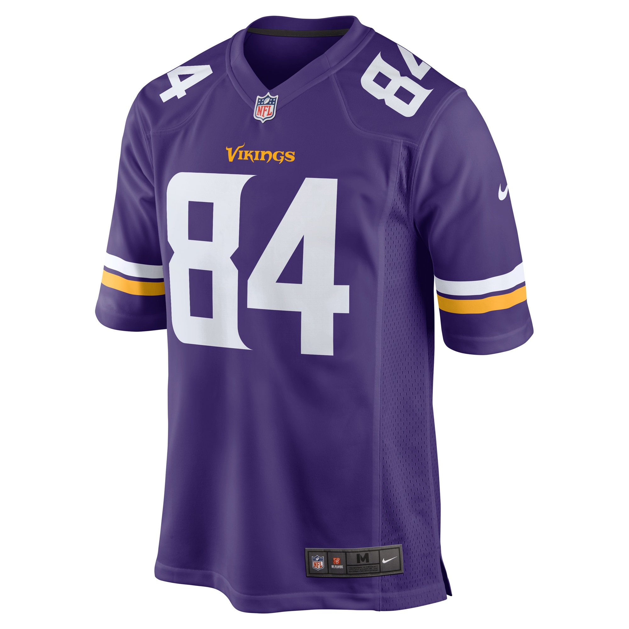 Josh Oliver Minnesota VikingsGame Player Jersey - Purple